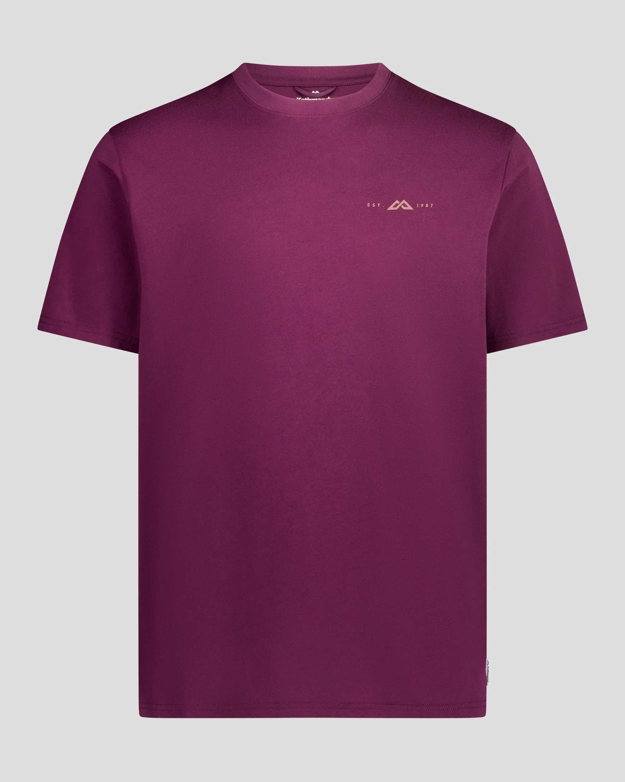 Men's 1987 Organic Cotton T-Shirt - Mulberry