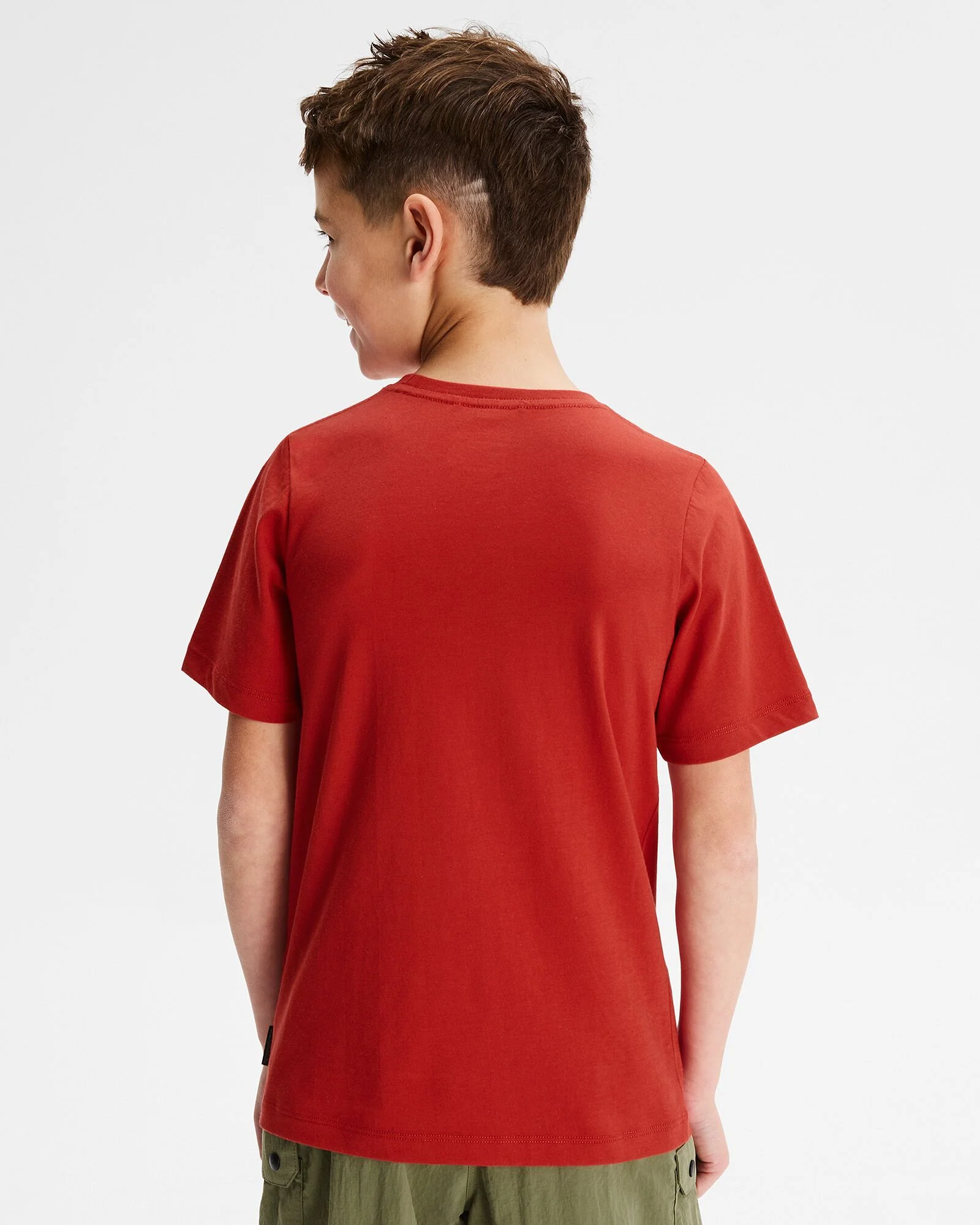 Boys' '70s Logo Organic Cotton T-shirt - Spicy Chilli Pepper - Image 2