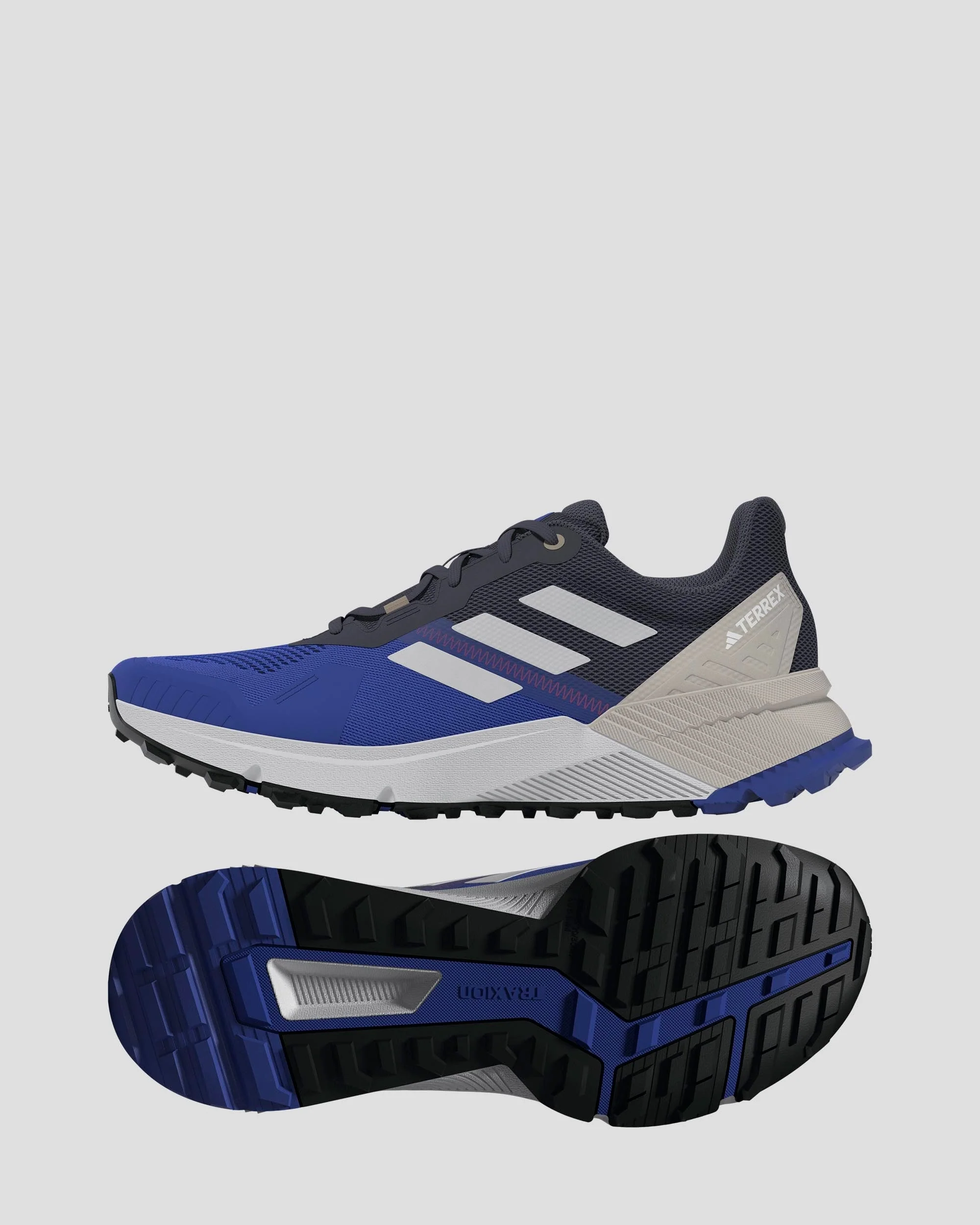 Men's Adidas Terrex Soulstride 2 Shoes - Cardboard/Black - Image 6
