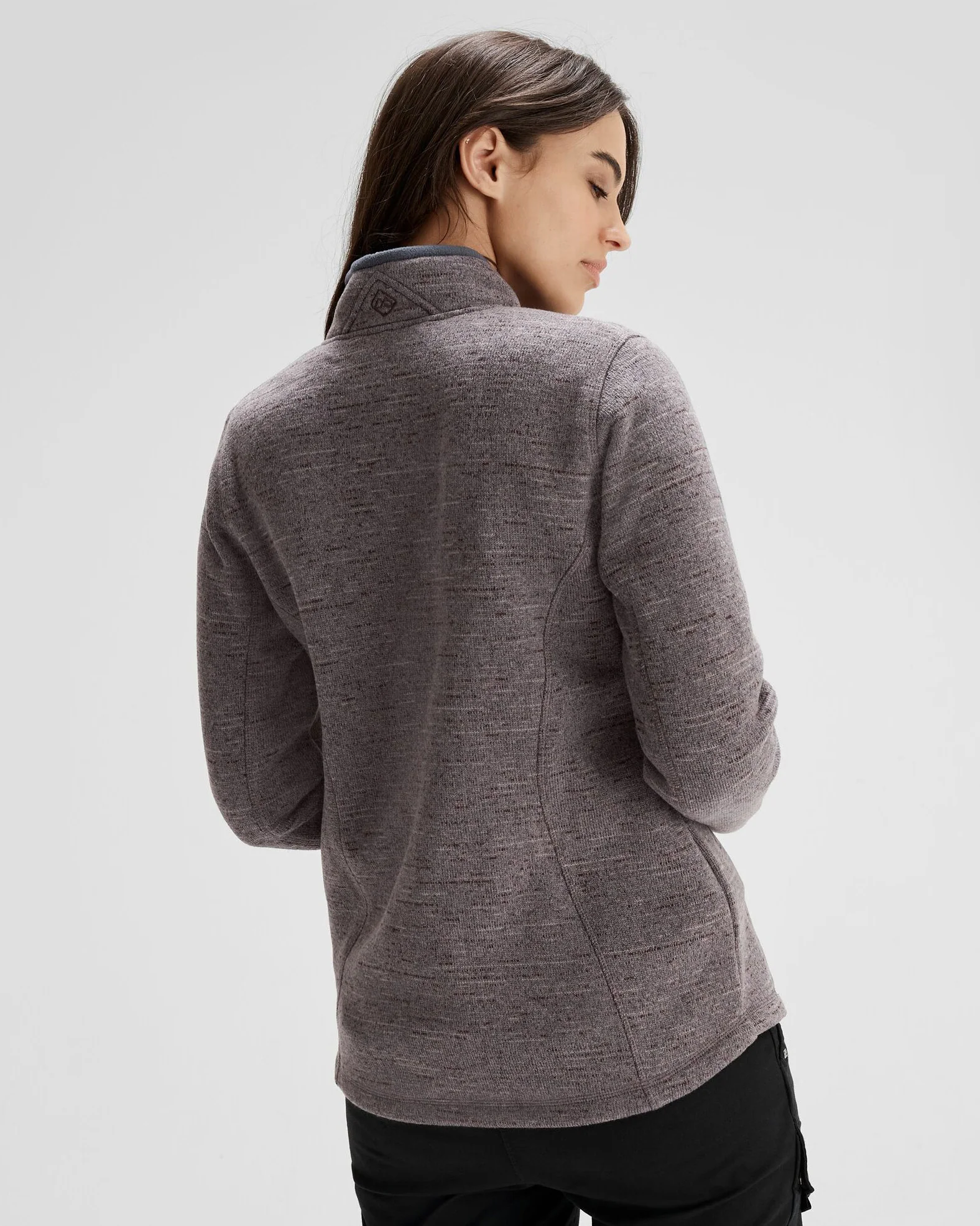 Women's Aikman Fleece Jacket - Quartz Marle - Image 5