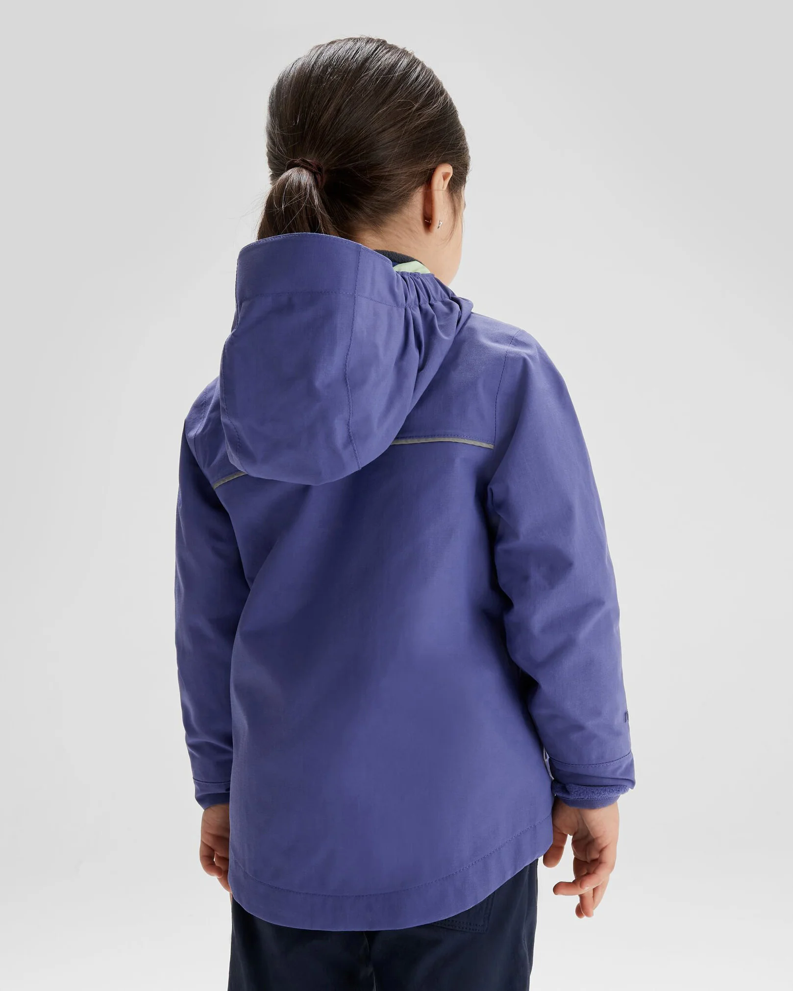 Kids' Andulo 2-layer Rain Jacket - Horizon Line - Image 4