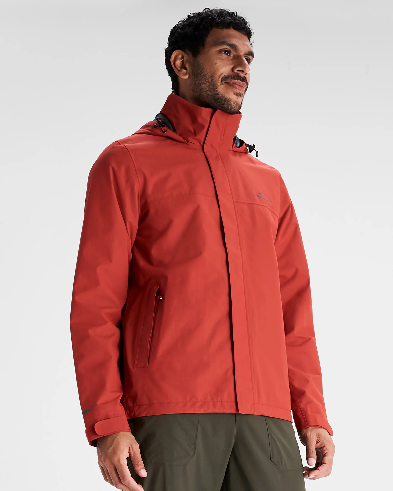 Men's Andulo 2-layer Rain Jacket - Spicy Chilli Pepper - Image 3