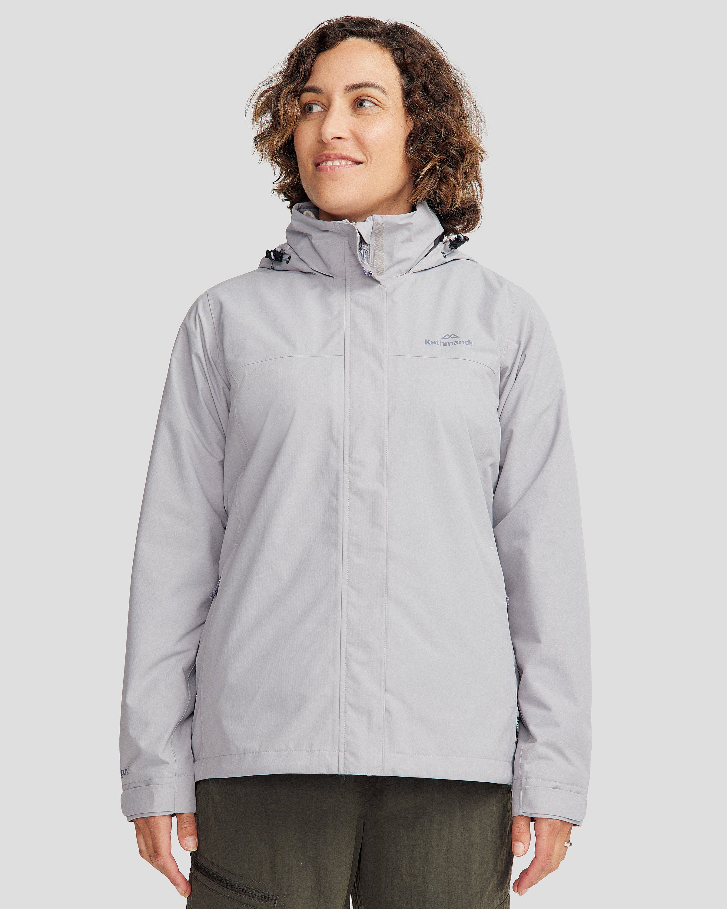 Andulo Women's Rain Jacket v3 - Light Haze