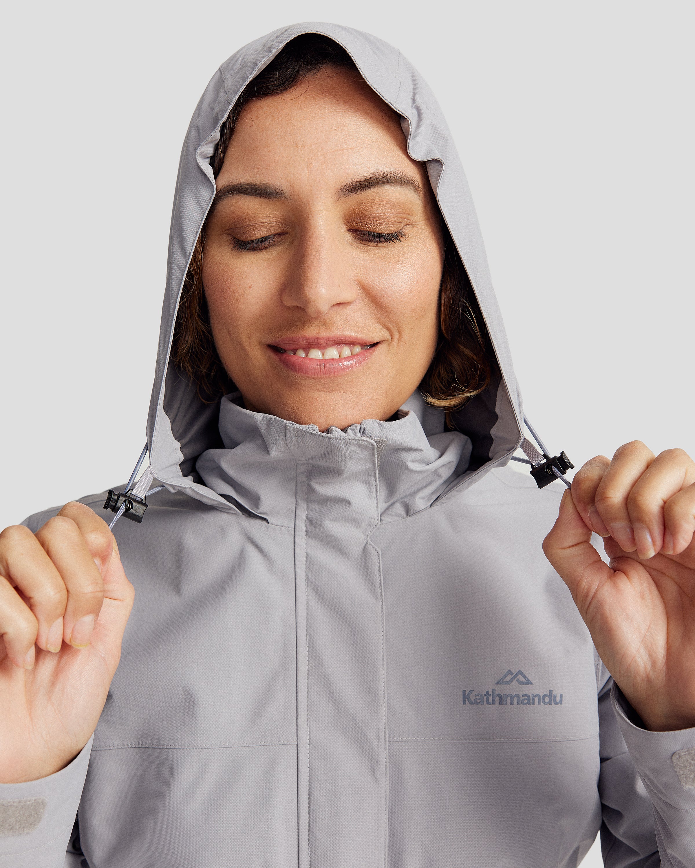 Andulo Women's Rain Jacket v3 - Light Haze - Image 5