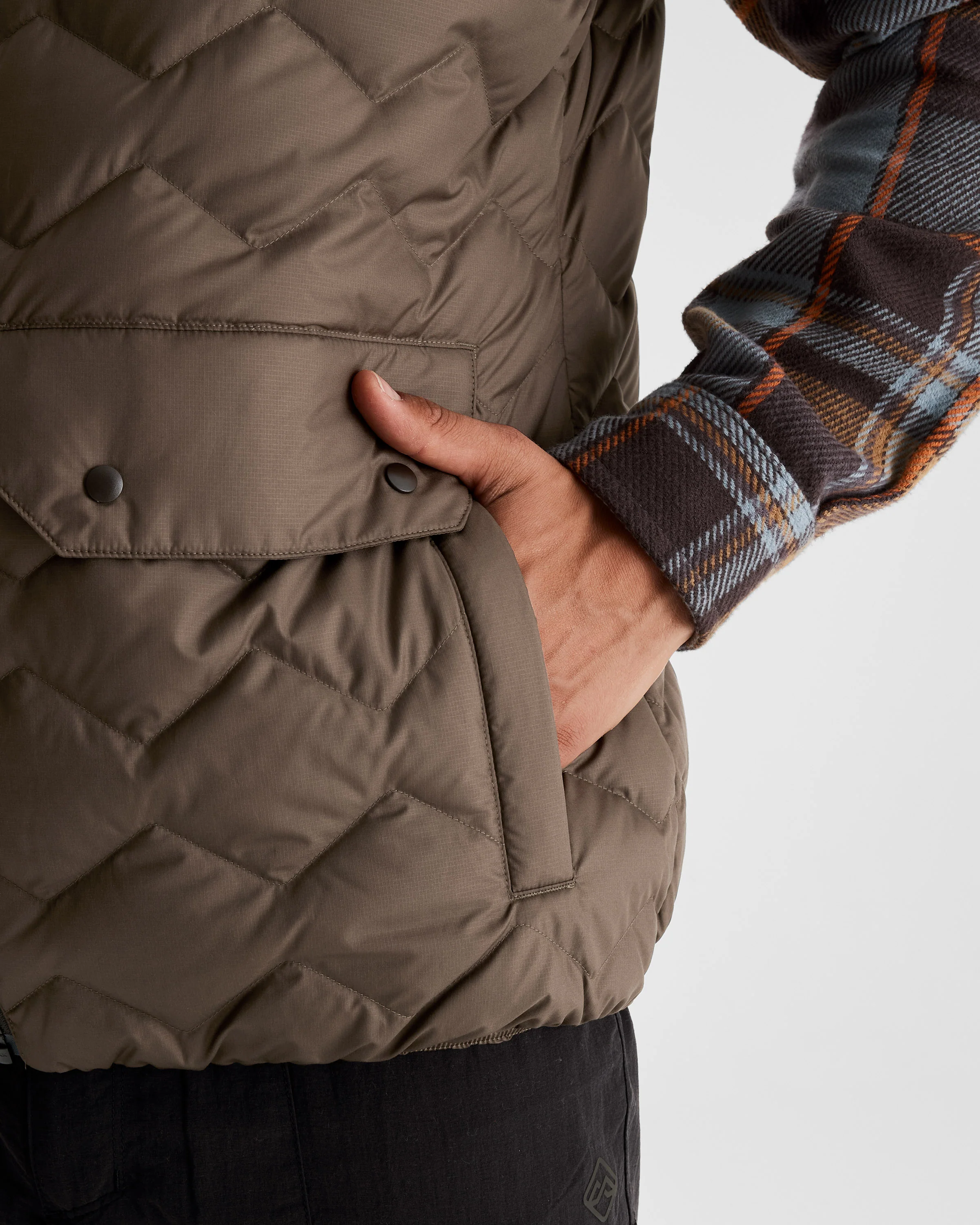 Men's Any Time Down Vest - Trail - Image 6