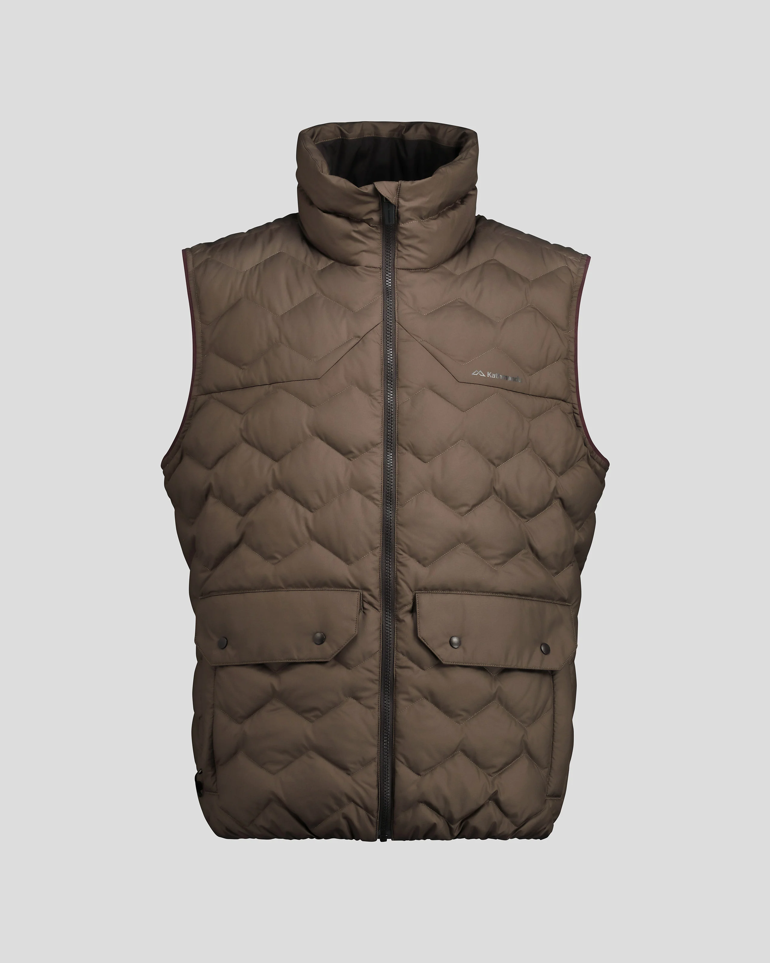 Men's Any Time Down Vest - Trail - Image 8