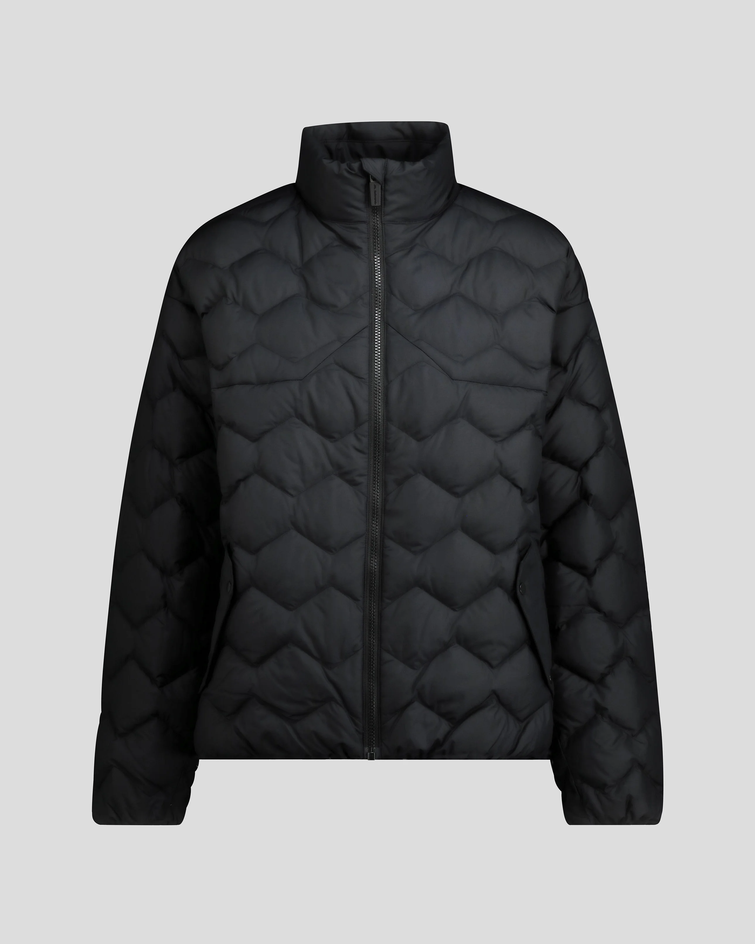 Women's Any Time Down Short Jacket - Black Stingray - Image 8