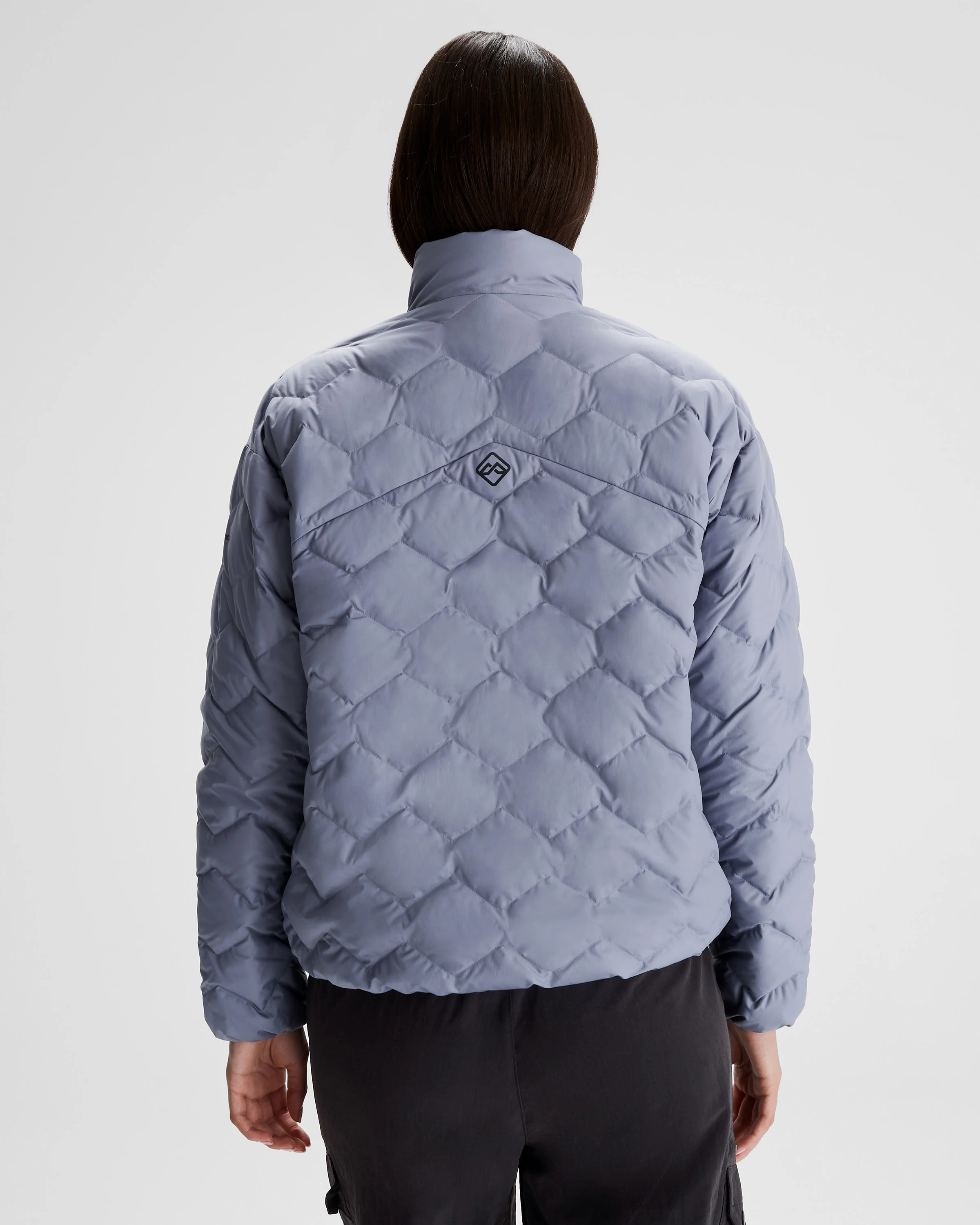 Women's Any Time Down Short Jacket - Dark Haze - Image 3