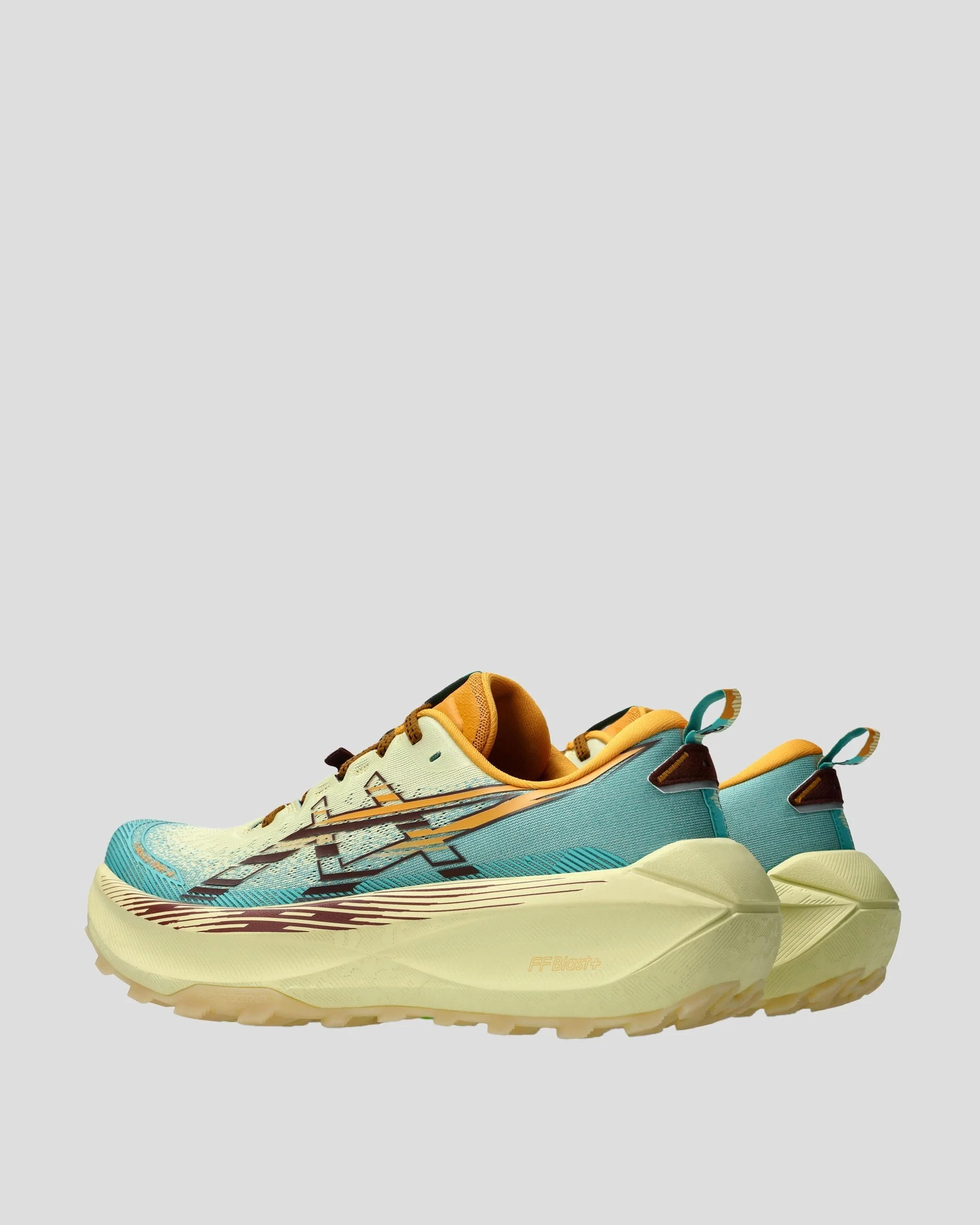 Men's Asics Trabuco Max 4 Shoes - Wheat Yellow/Dark Red Planet - Image 5