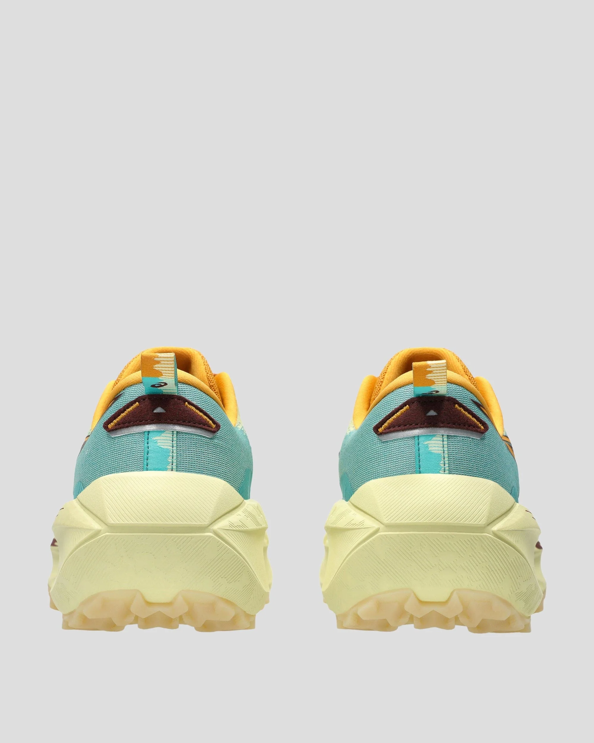 Men's Asics Trabuco Max 4 Shoes - Wheat Yellow/Dark Red Planet - Image 6