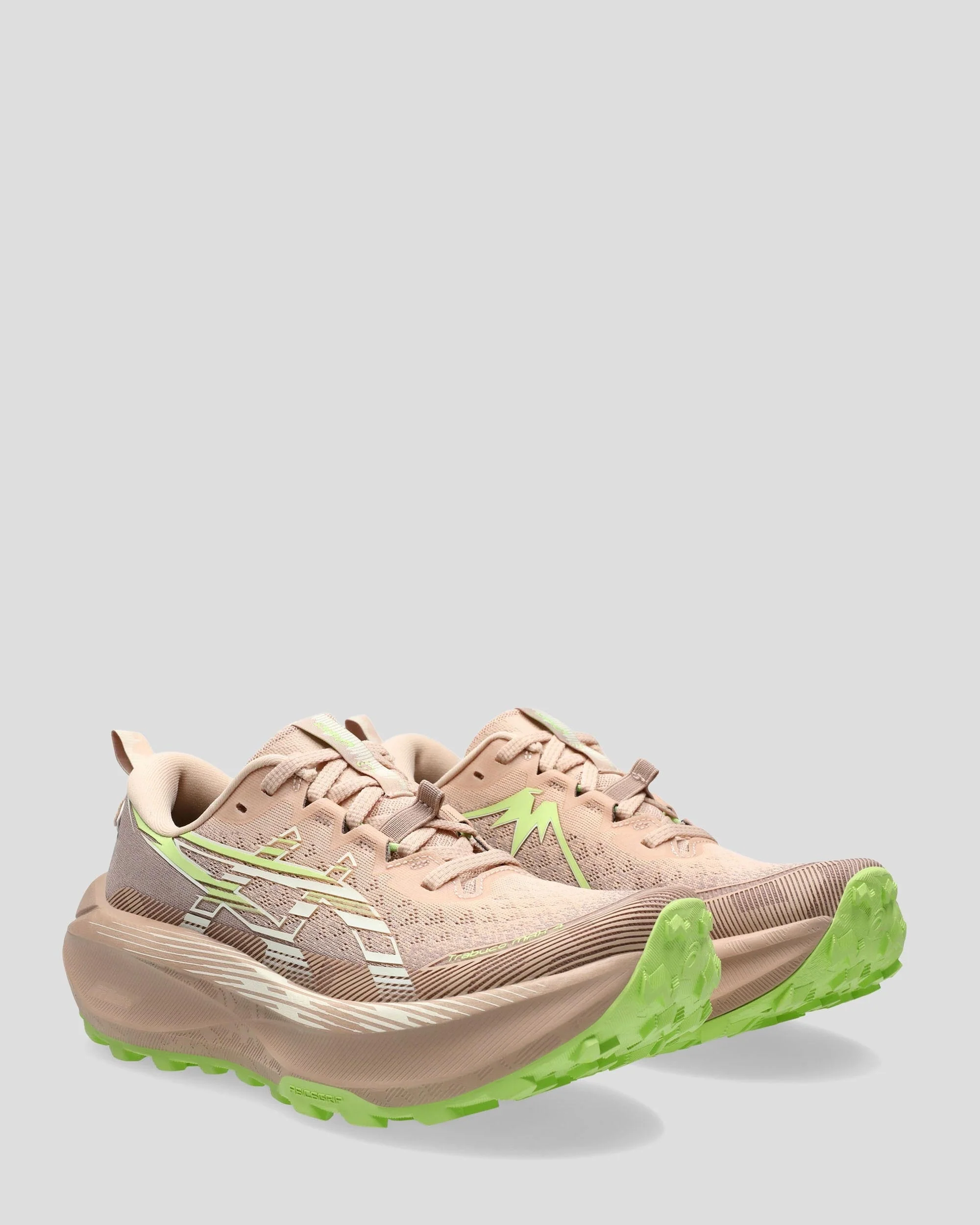 Women's Asics Trabuco Max 4 Shoes - Pale Apricot/Cream - Image 2