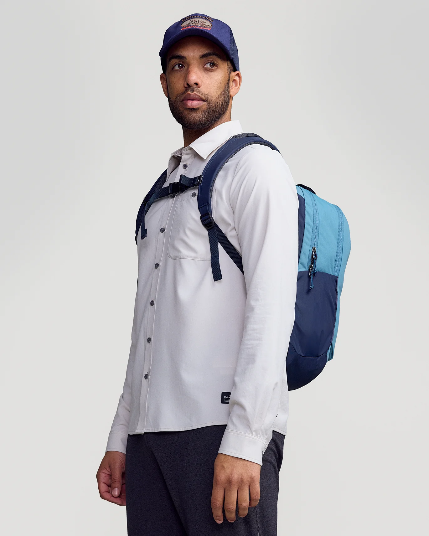 Axon Everyday Backpack - 20L - Washed Blue/Pure Navy - Image 8