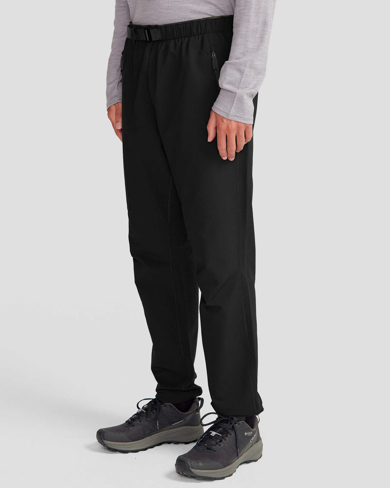 Men's Aysen Fleece Joggers - Black Stingray - Image 3