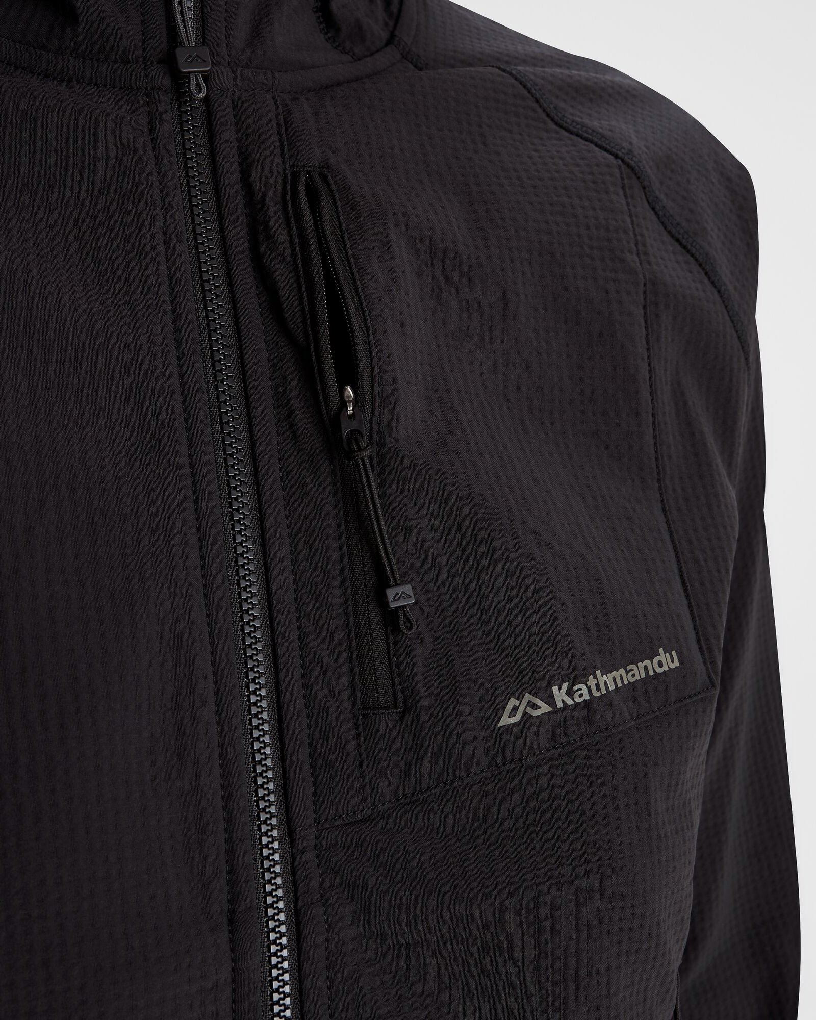 Women's Aysen Hooded Fleece Jacket - Black Stingray - Image 6