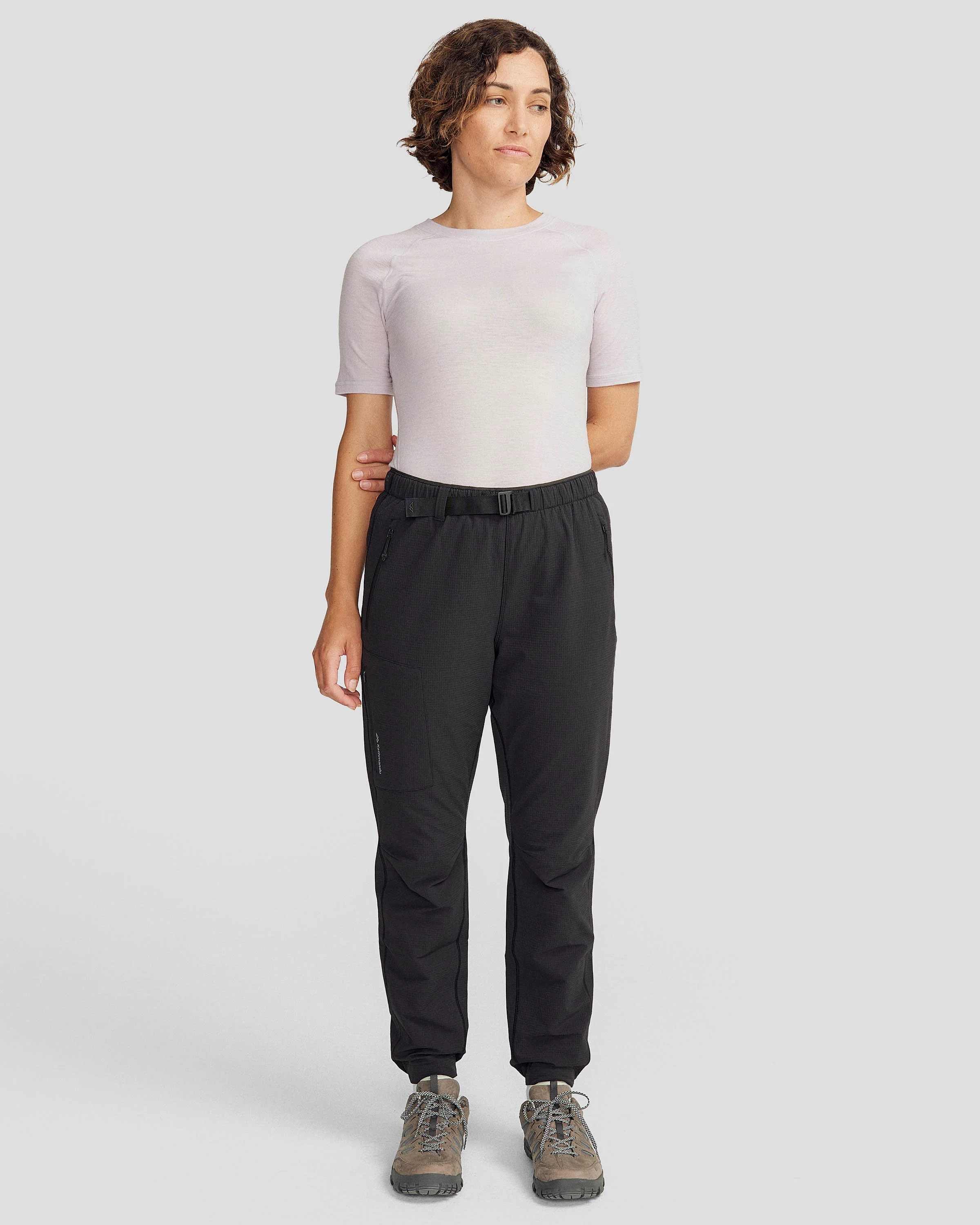 Women's Aysen Fleece Joggers - Black Stingray - Image 2