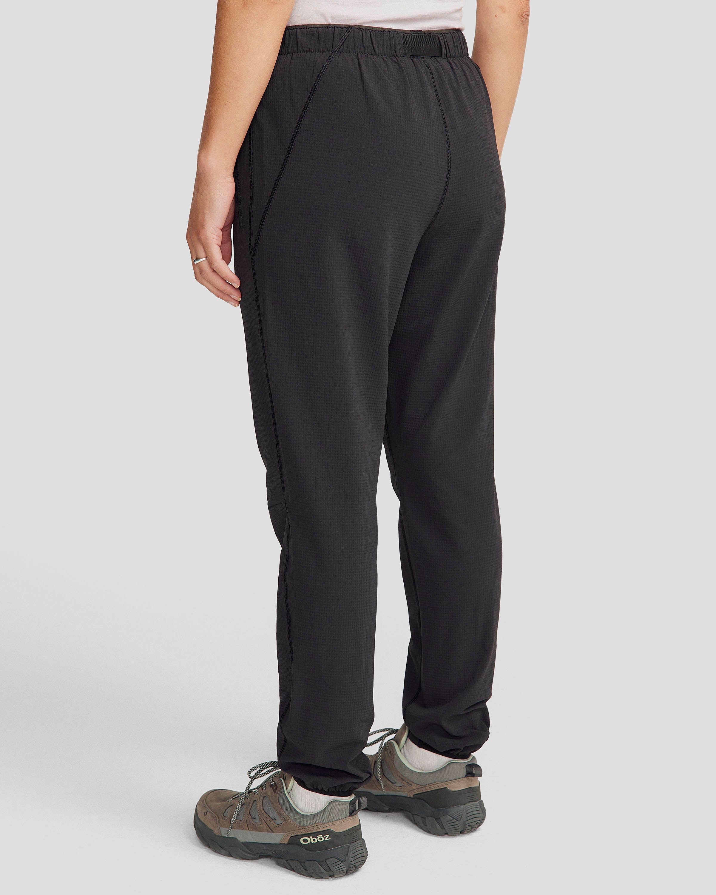 Women's Aysen Fleece Joggers - Black Stingray - Image 3