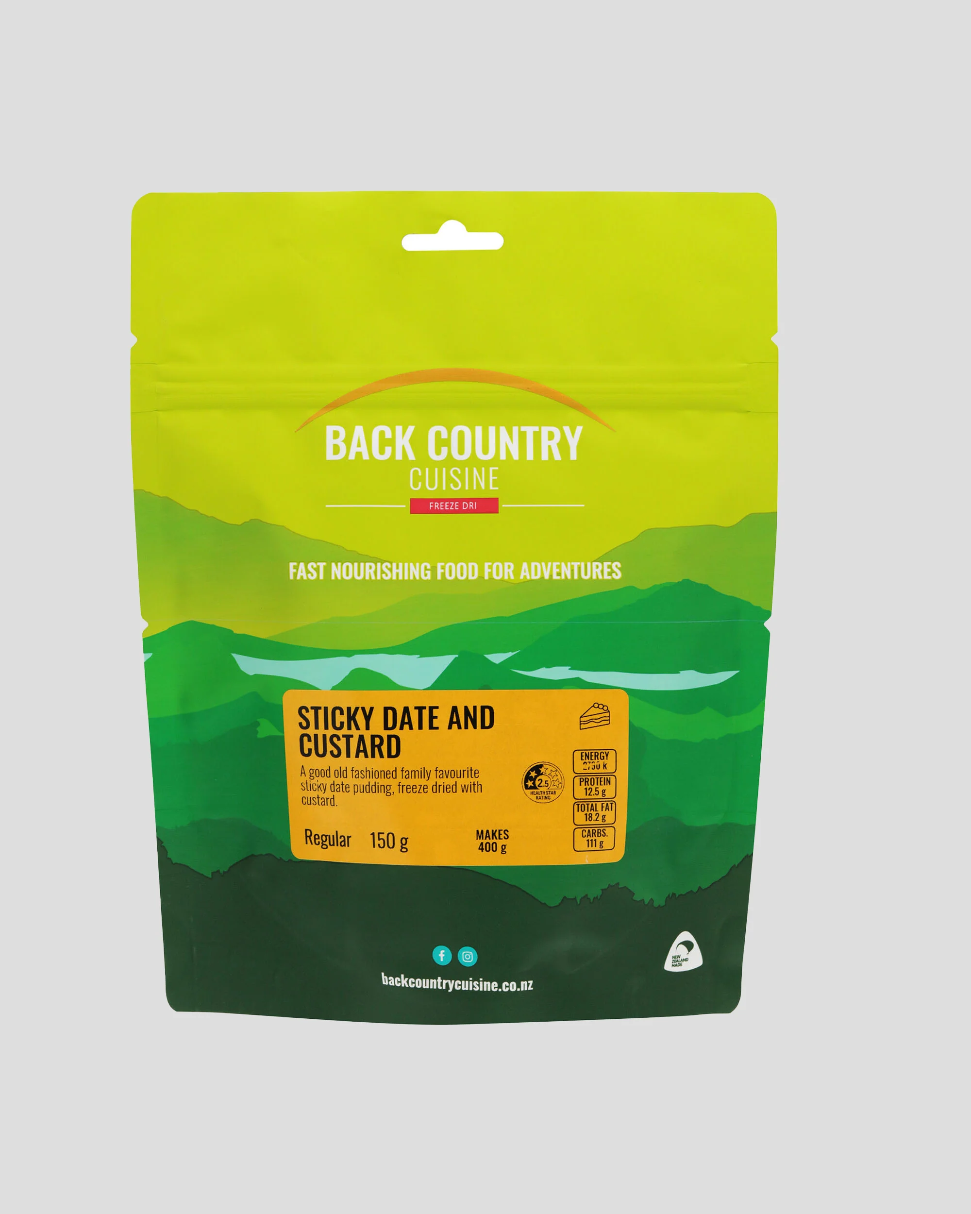 Back Country Cuisine Sticky Date Pudding