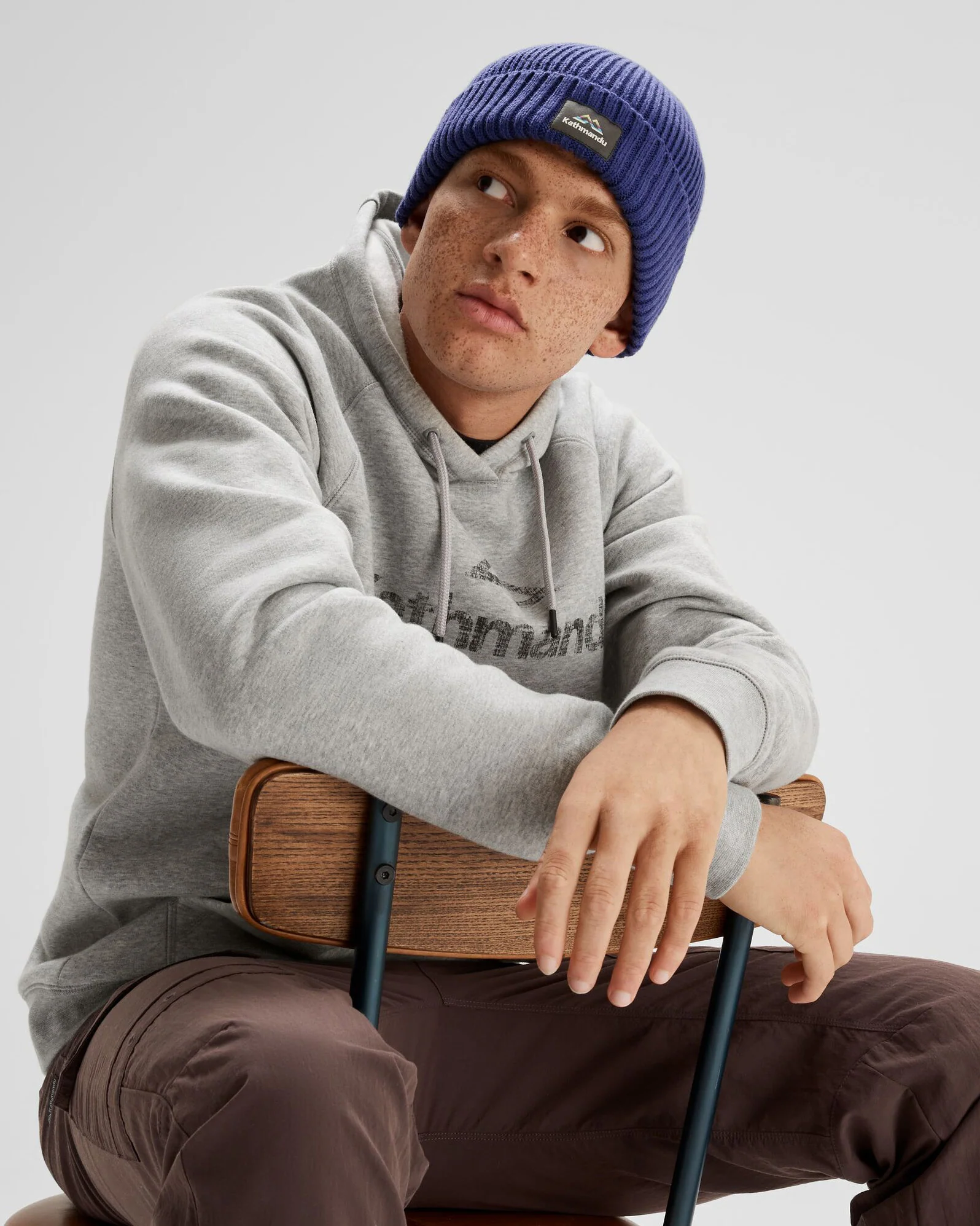 Kathmandu Badge Beanie - Horizon Line - Image 5