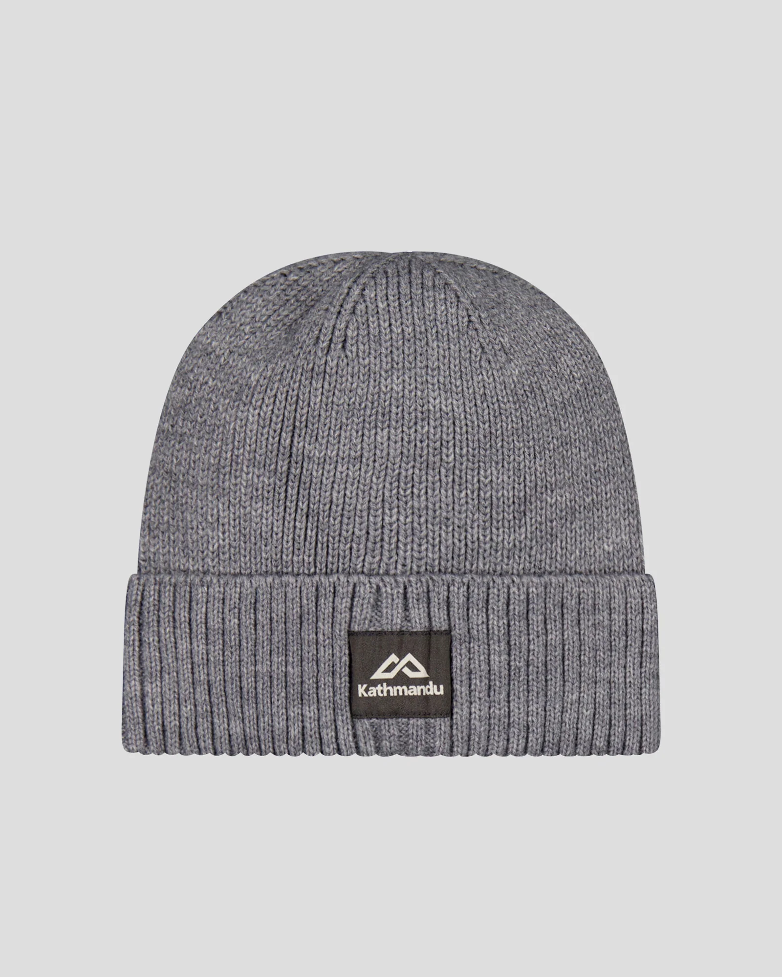 Badge Beanie 3.0 - Light Grey Marle