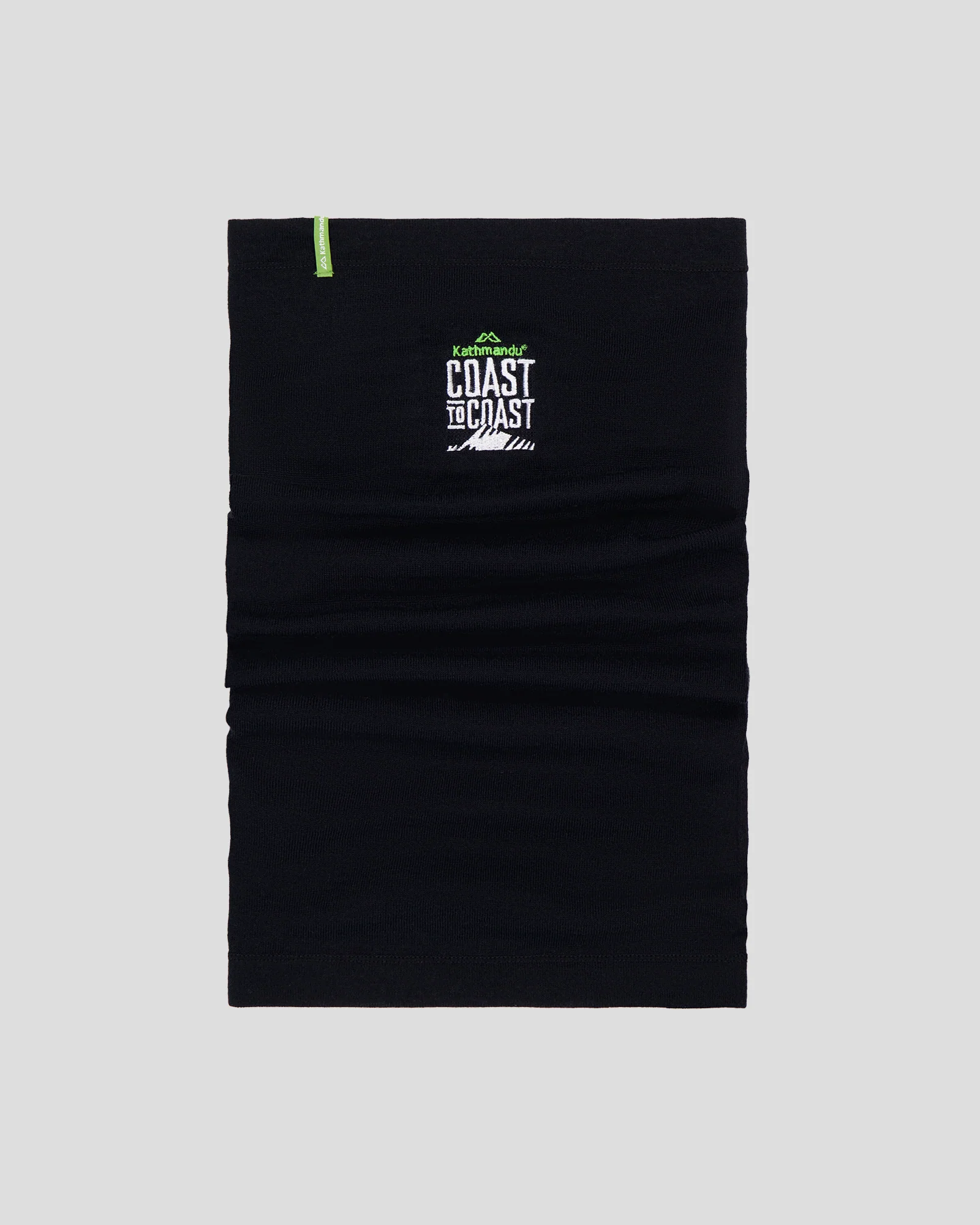 Coast To Coast - Core Spun Neck Gaiter - Black - Image 2