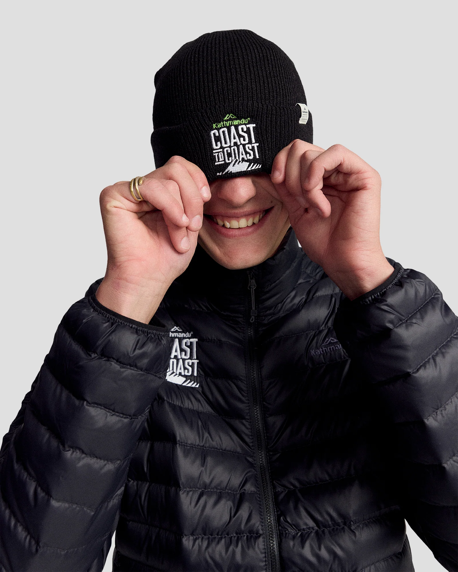 Coast To Coast - Fyfe Beanie - Black Stingray - Image 6