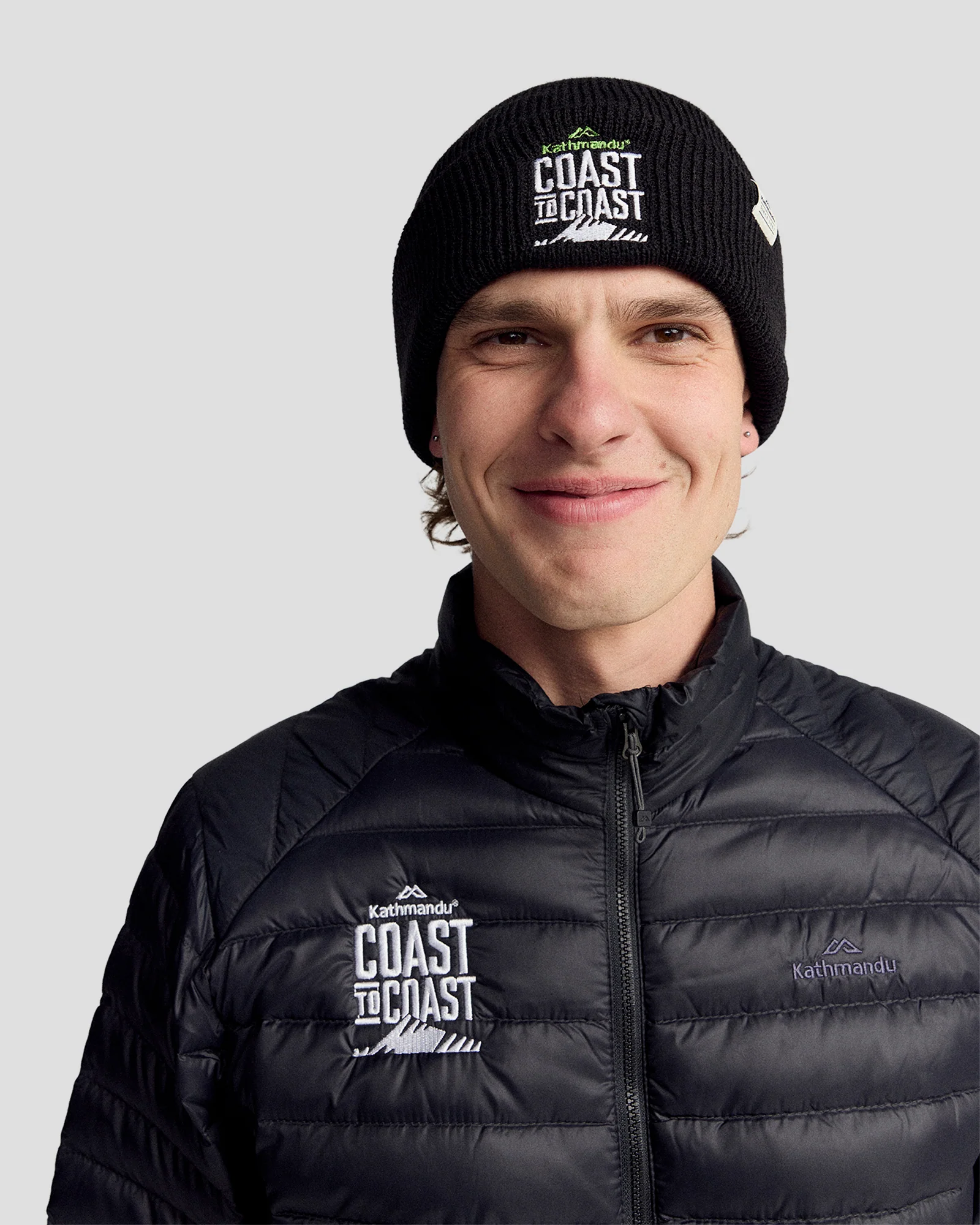 Coast To Coast - Men's Heli Down Jacket - Black Stingray - Image 5