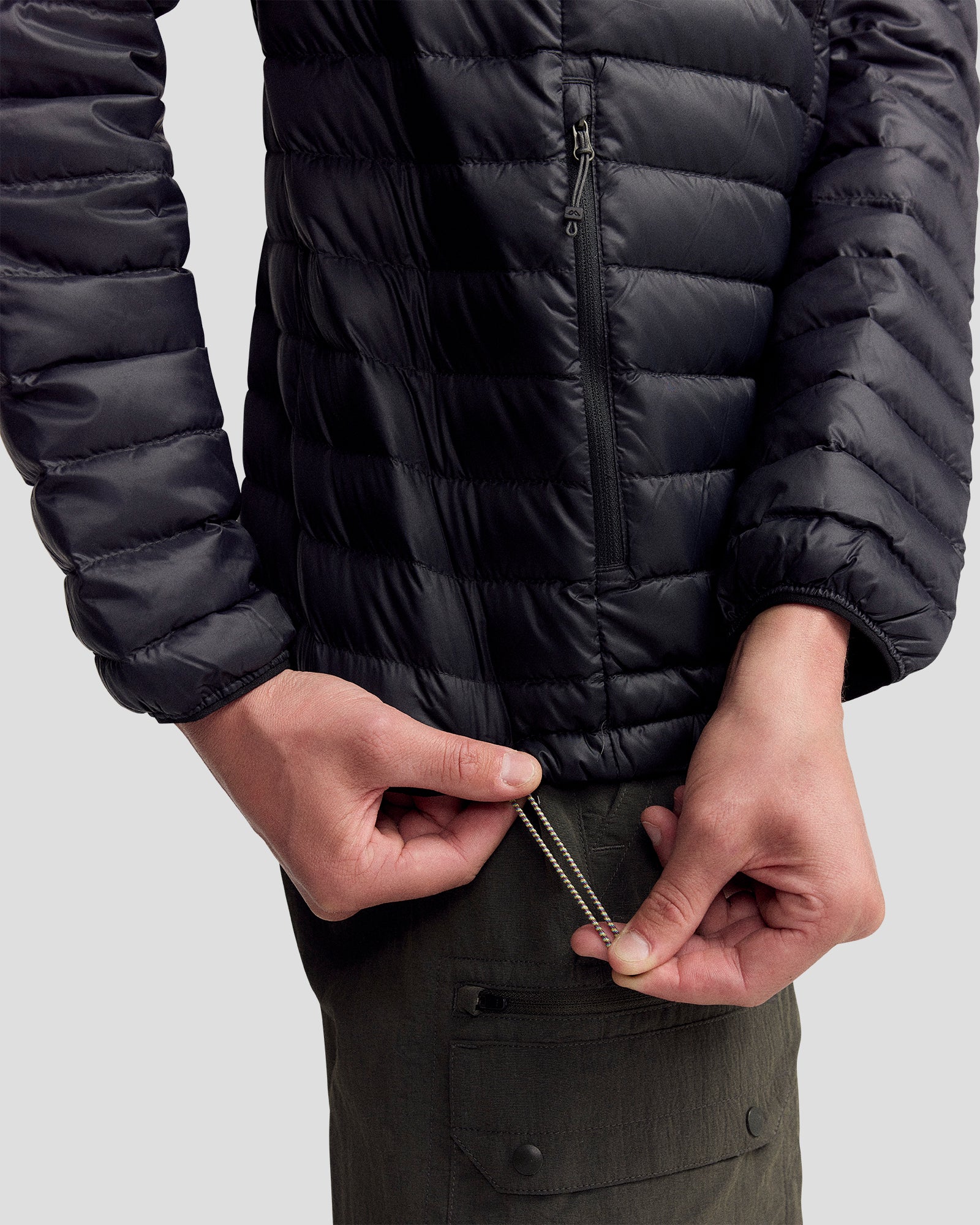 Coast To Coast - Men's Heli Down Jacket - Black Stingray - Image 8