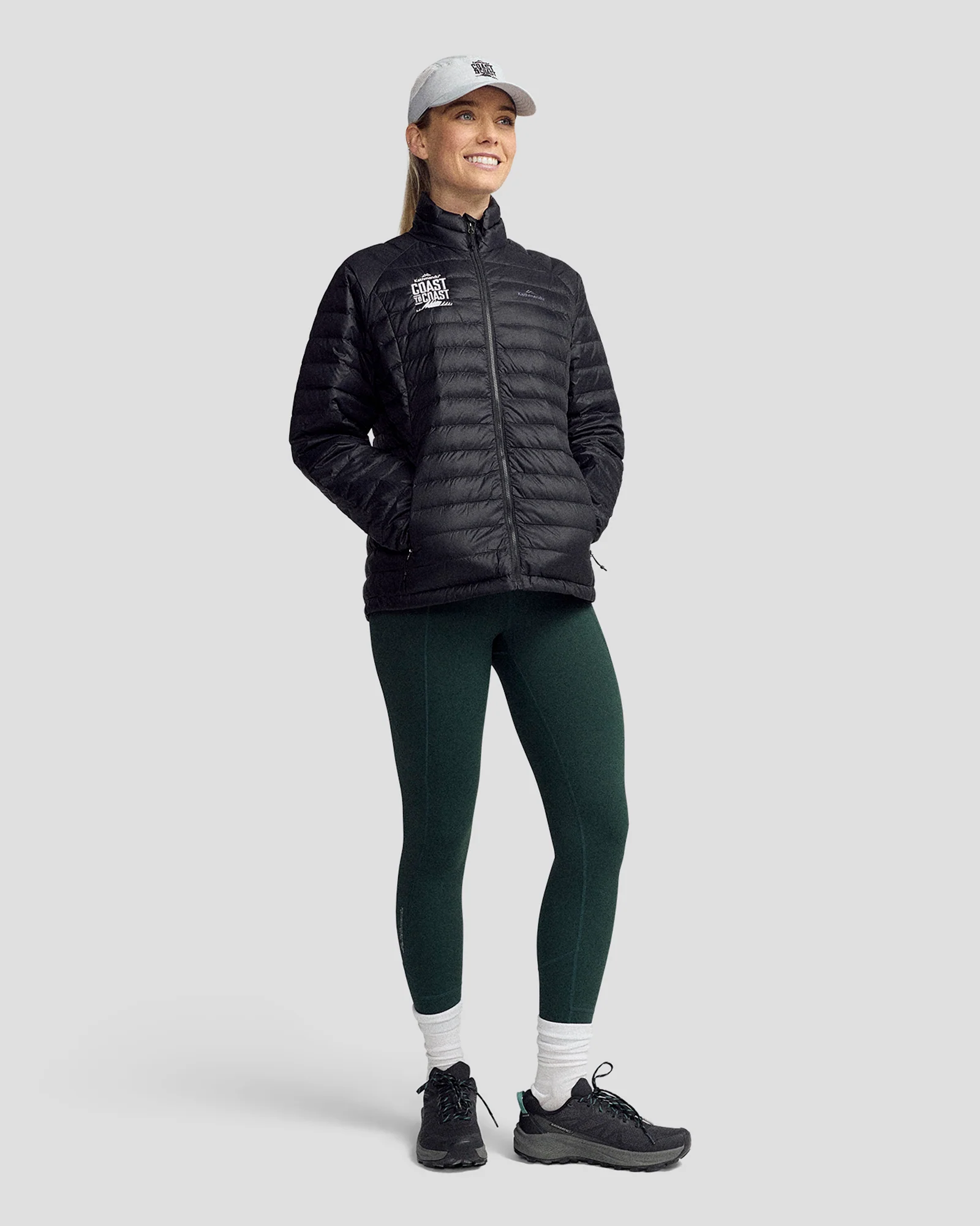 Coast To Coast - Women's Heli Down Jacket - Black Stingray - Image 2