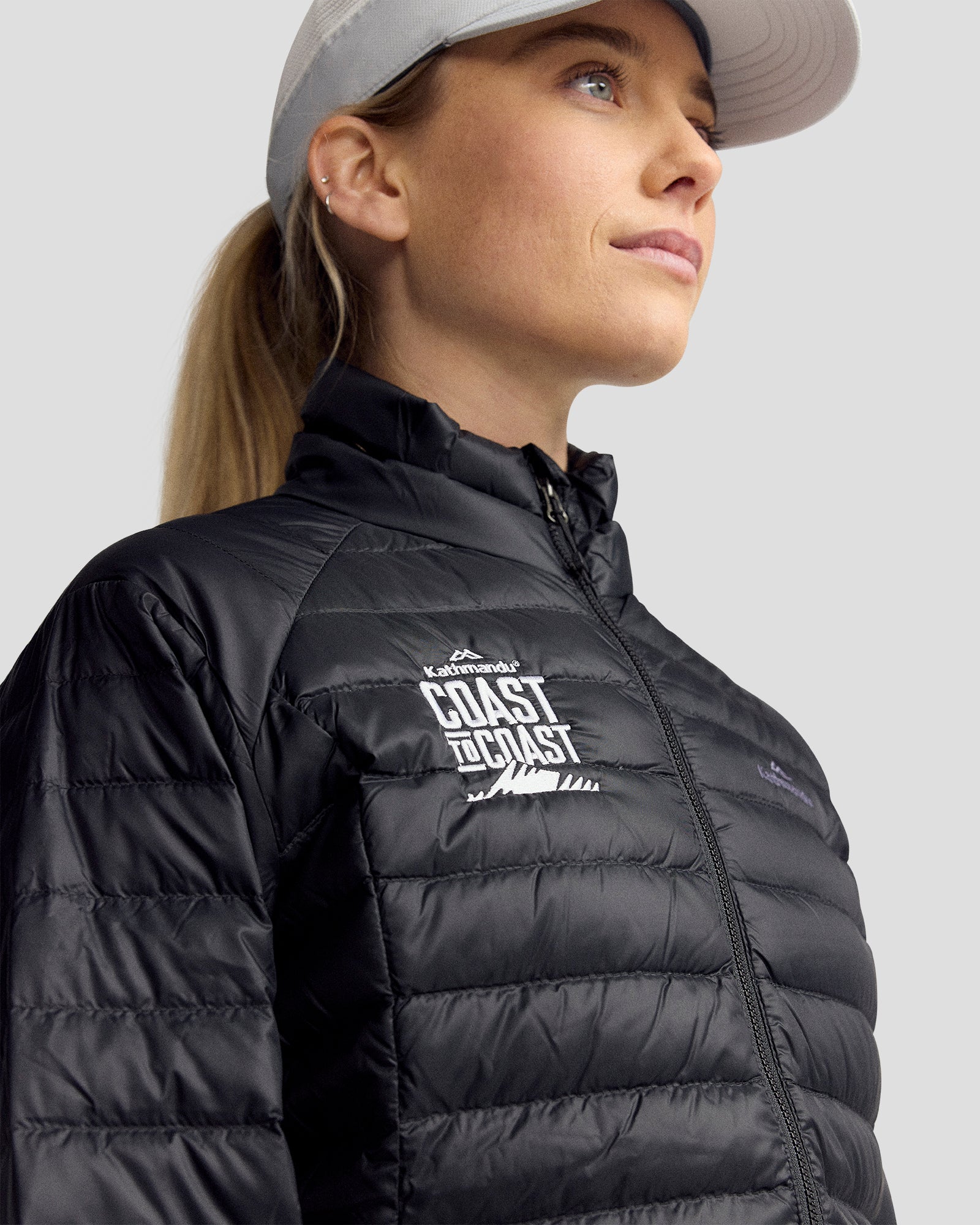 Coast To Coast - Women's Heli Down Jacket - Black Stingray - Image 3