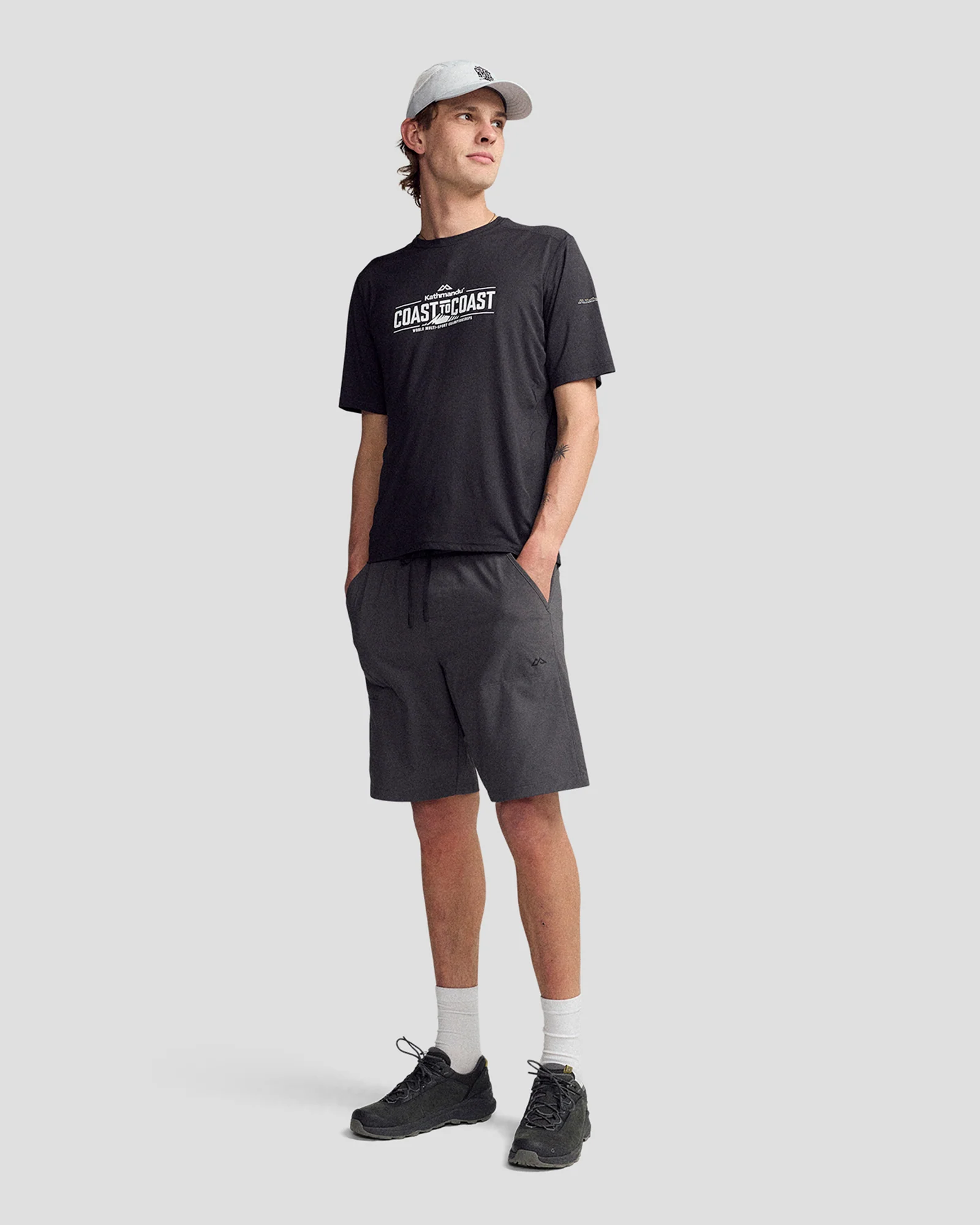 Coast To Coast - Men's Seeker Tee - Black Stingray - Image 2