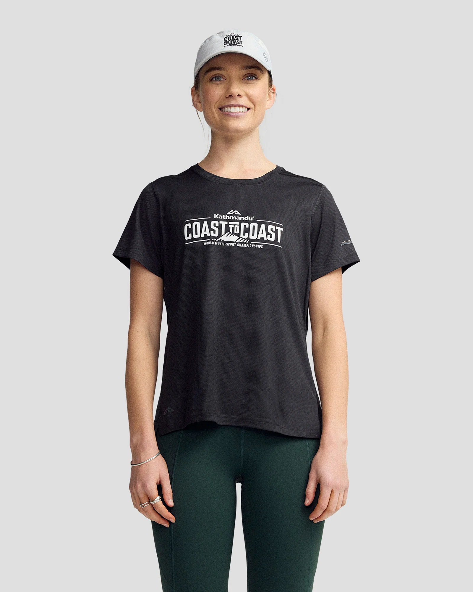 Coast To Coast - Women's Seeker Tee - Black Stingray