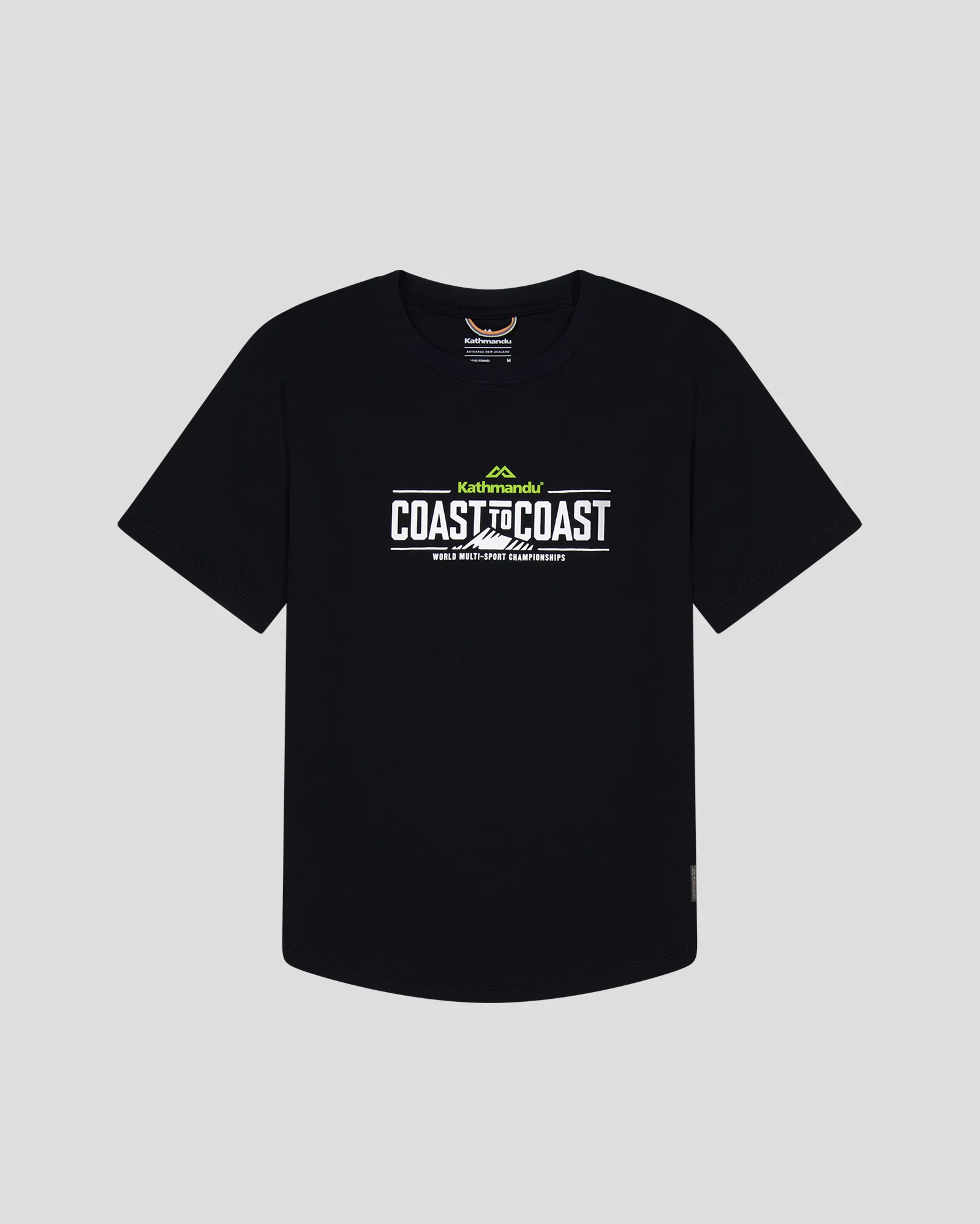 Coast To Coast - Women's Solid Organic Cotton Tee - Black/Black - Image 6