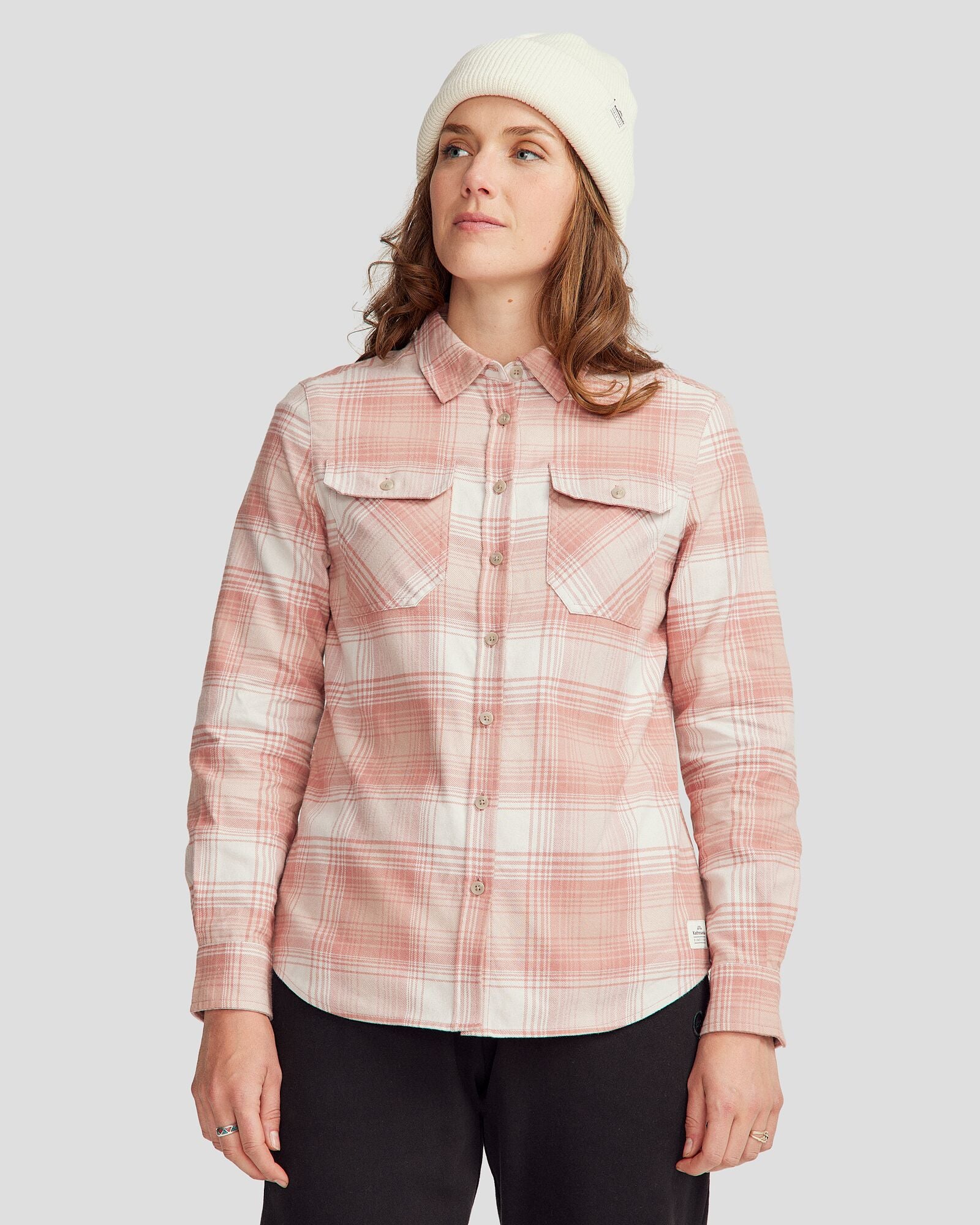 Women's Carrillon HF Long Sleeve Shirt - Shadow Plaid Mineral