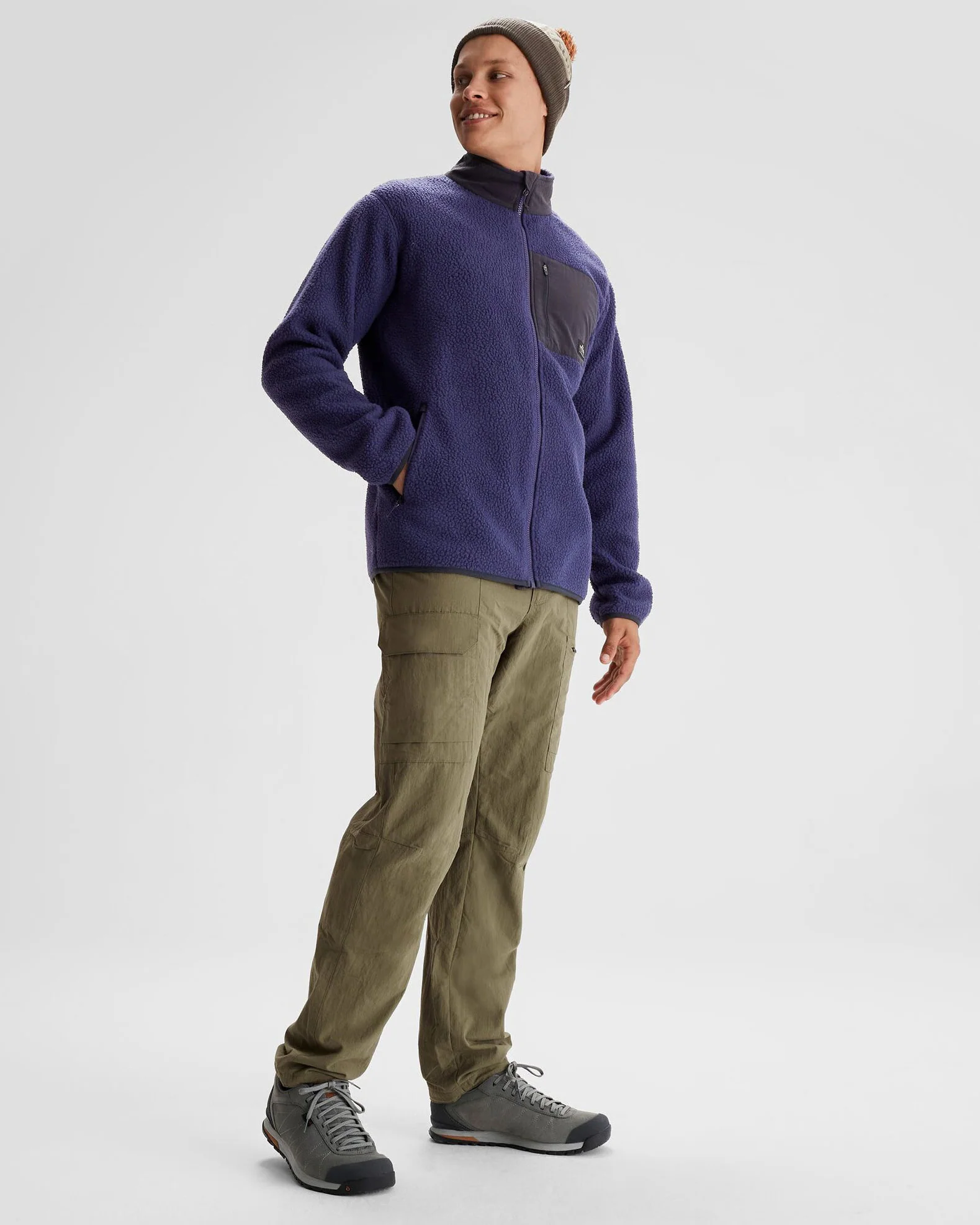 Men's Co-Z High Pile Jacket  - Dark Horizon
