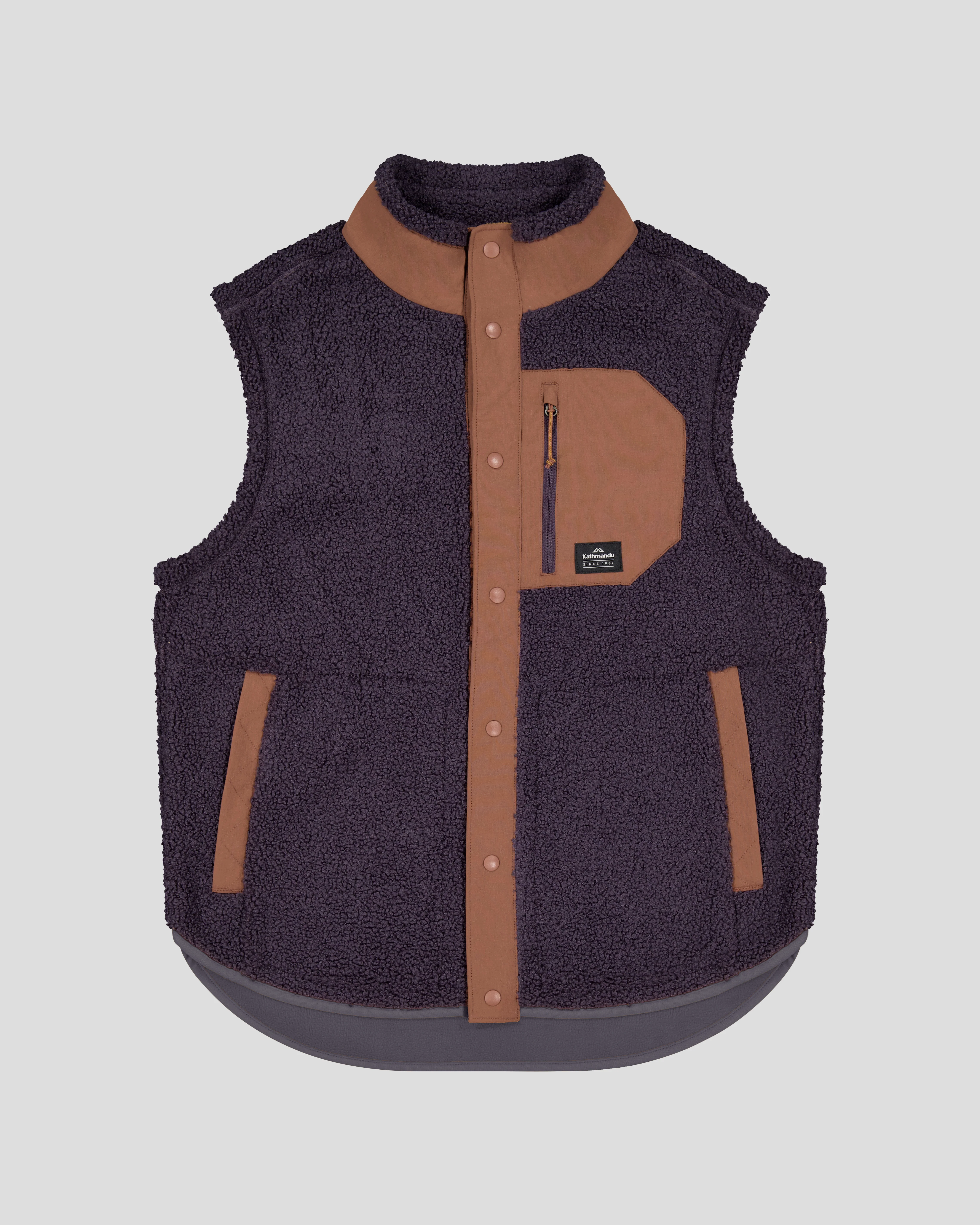 Women's Co-Z High Pile Vest - Orbit/Woodsy - Image 5