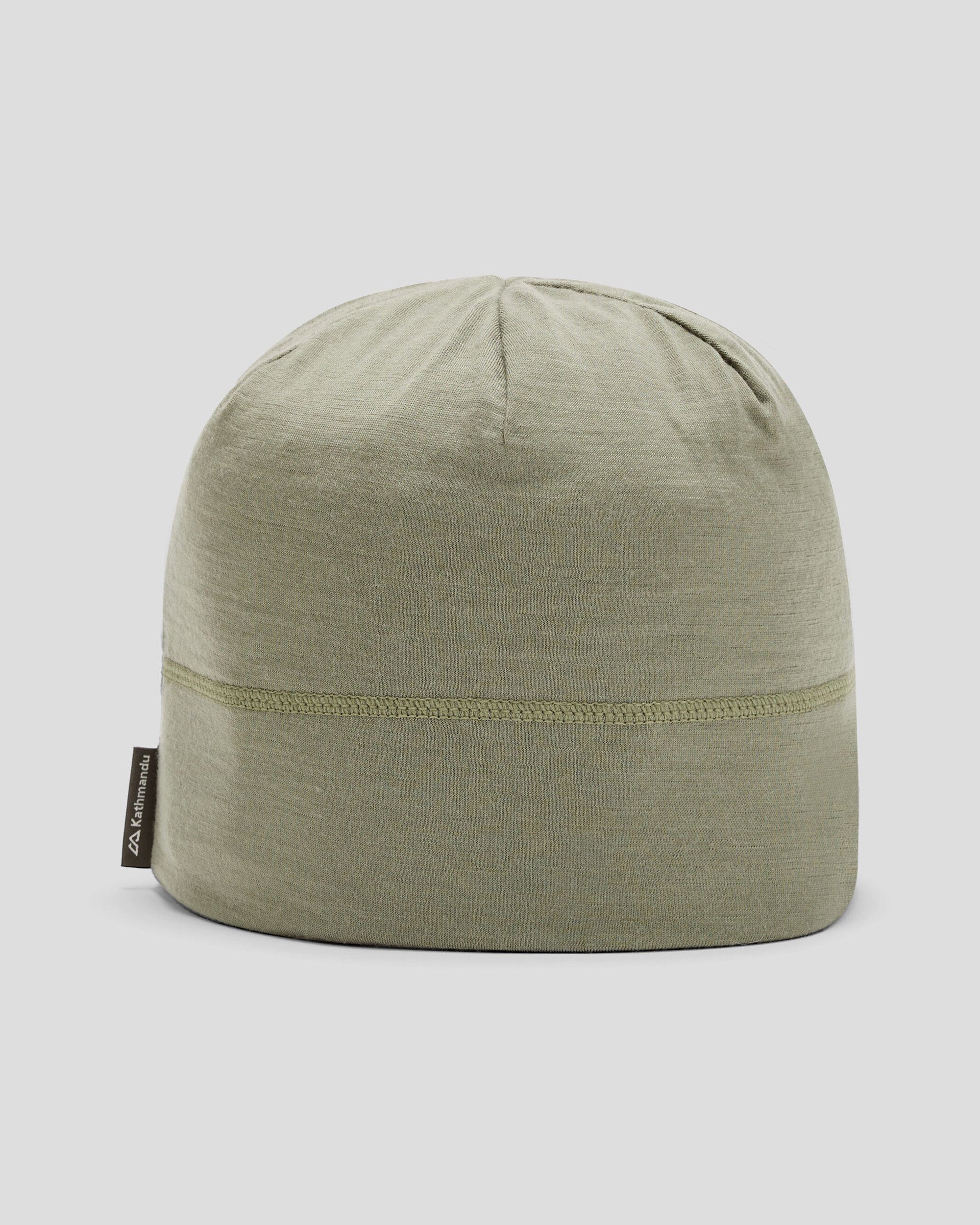Core Spun Merino 165 Beanie - Beech