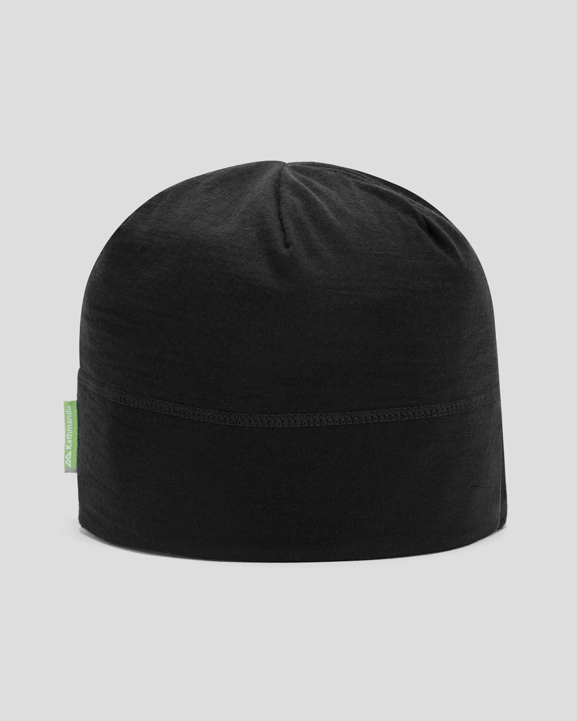Core Spun Merino 165 Beanie - Black