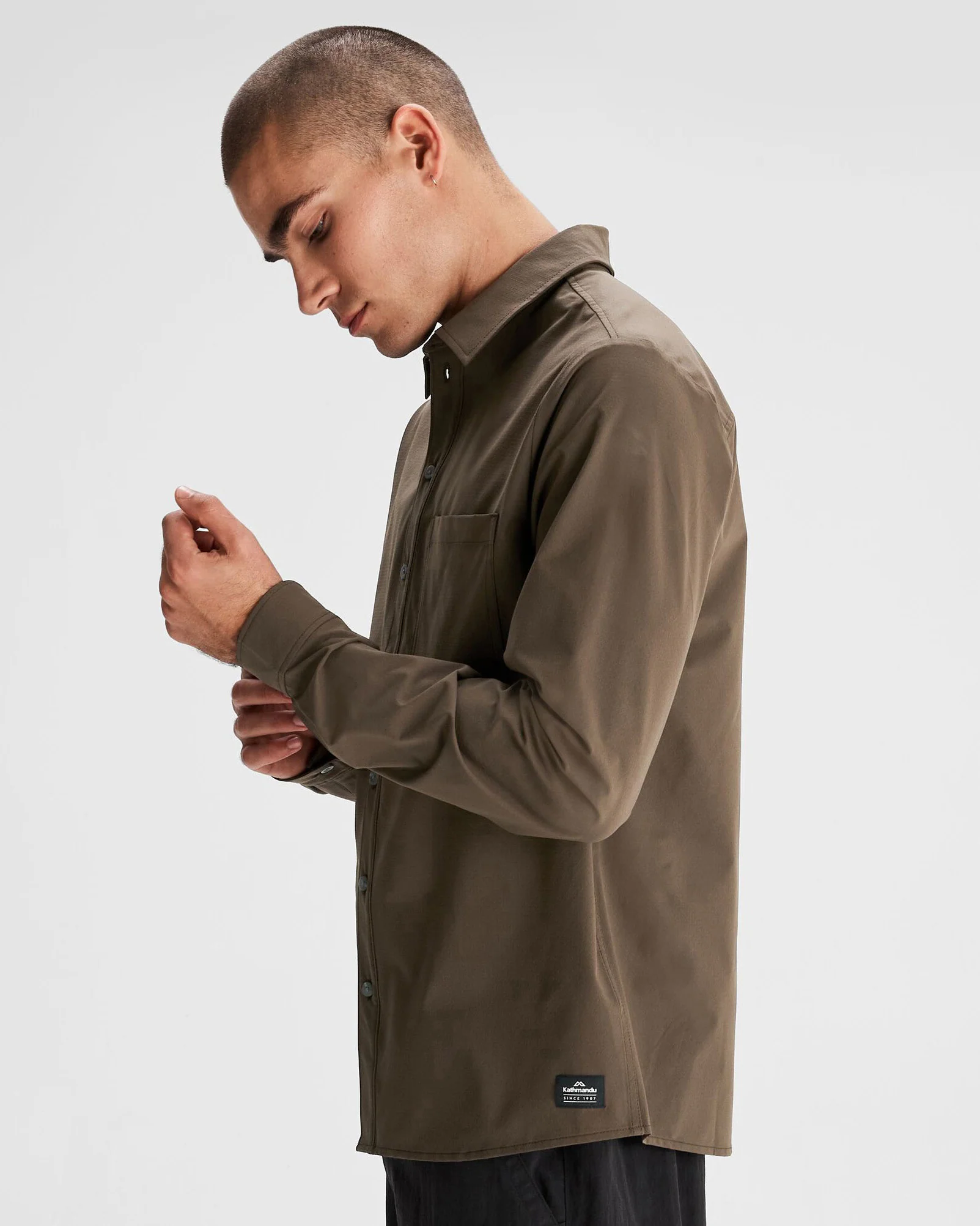 Men's Corsair Long Sleeve Shirt - Trail - Image 3
