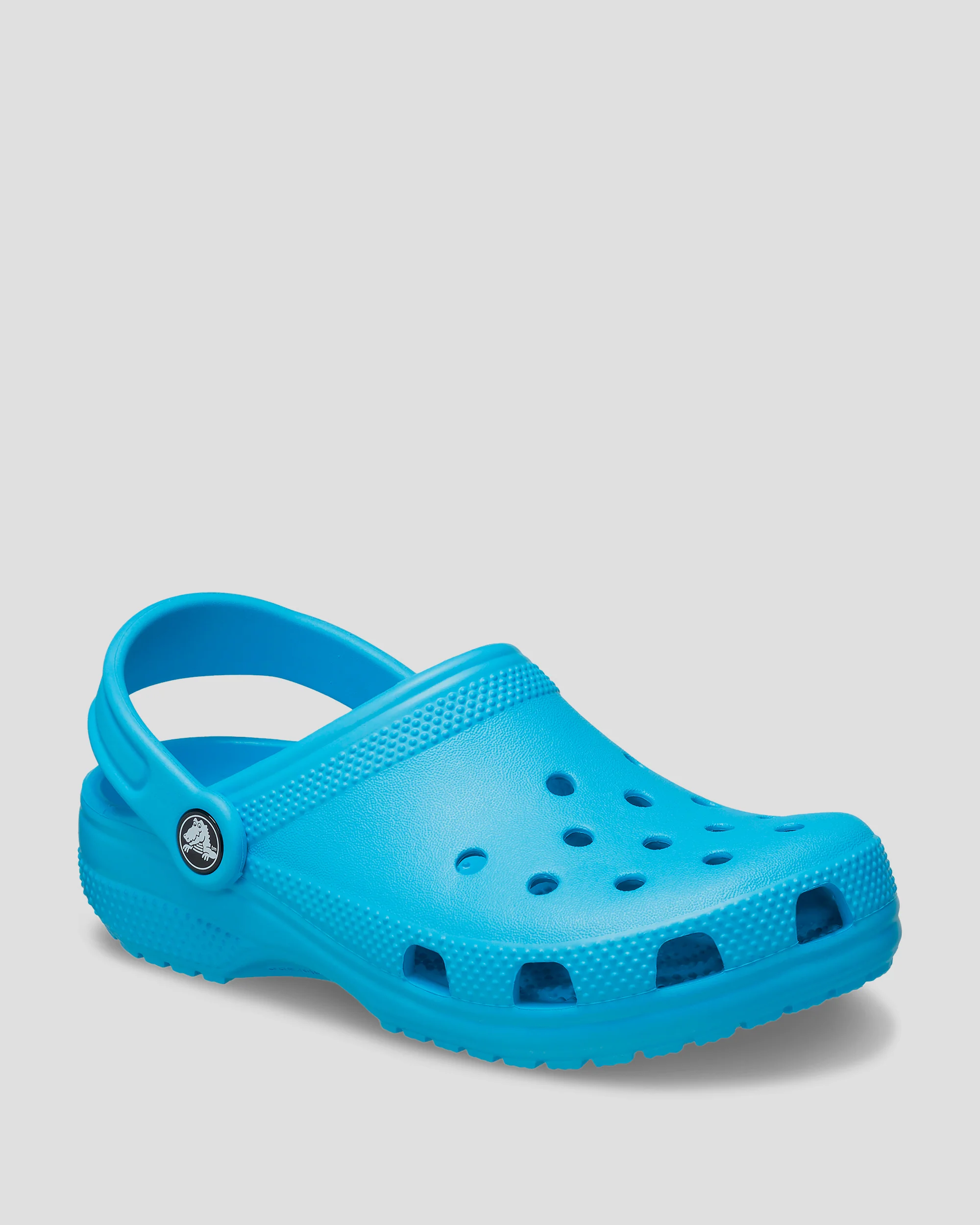 Kids' Classic Clog Crocs  - Venetian Blue - Image 2
