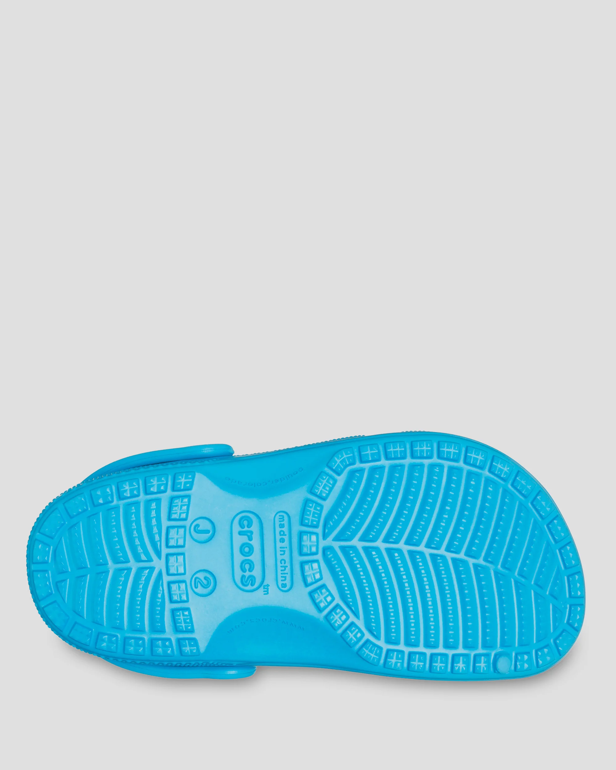 Kids' Classic Clog Crocs  - Venetian Blue - Image 6
