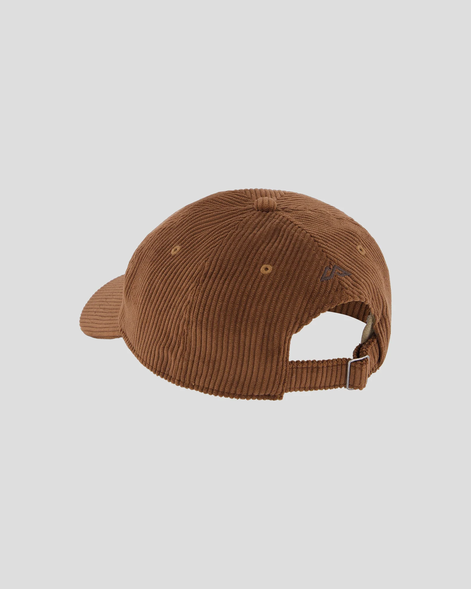 Embroidered Cord Cap - Bark - Image 2