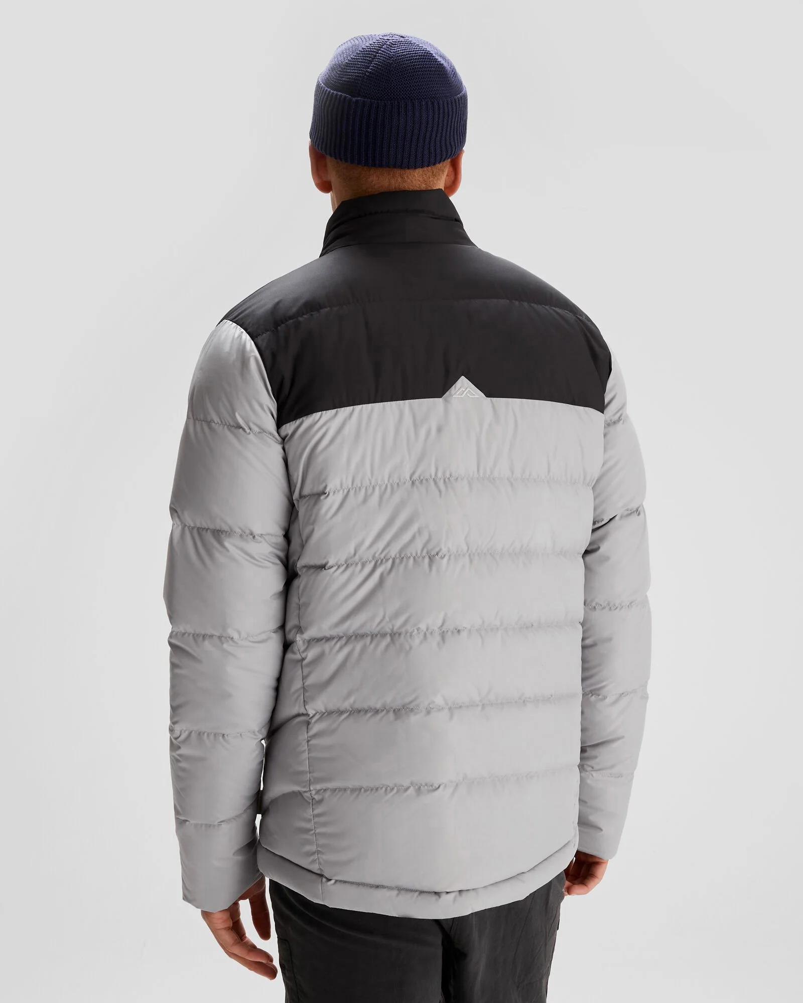 Men's Epiq Down Jacket - Steel Grey/Black - Image 4