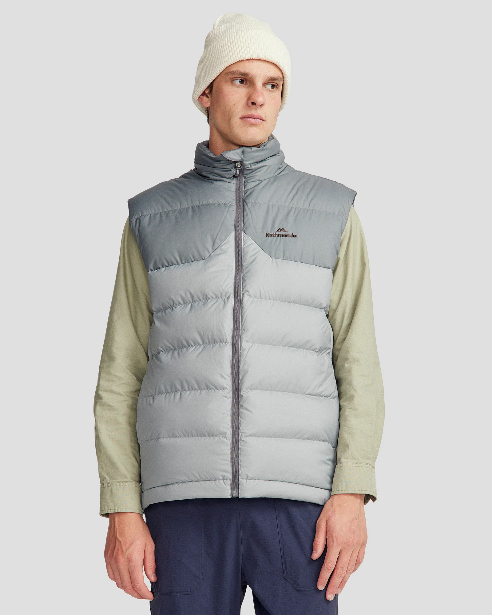 Men's Epiq Down Vest - Moon/Light Moon