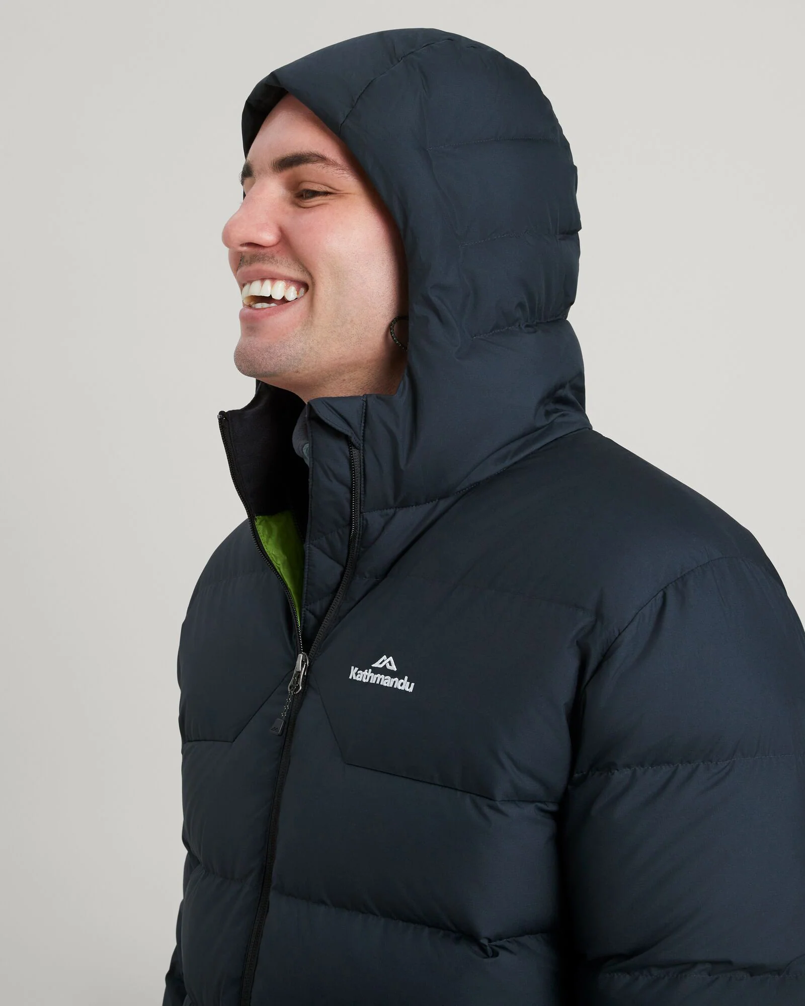 Men's Epiq Hooded Down Jacket - Black - Image 13