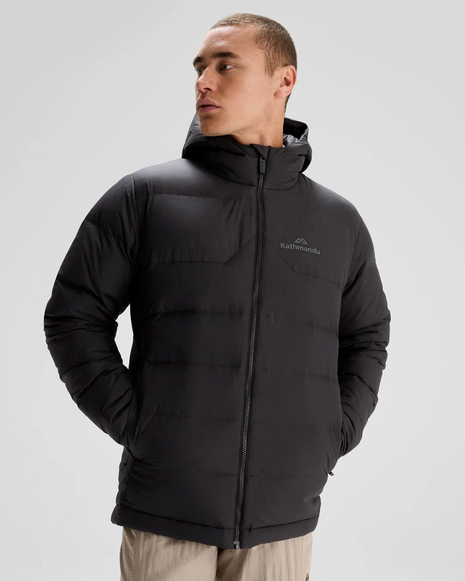 Men's Epiq SE Hooded Down Jacket - Black - Image 2