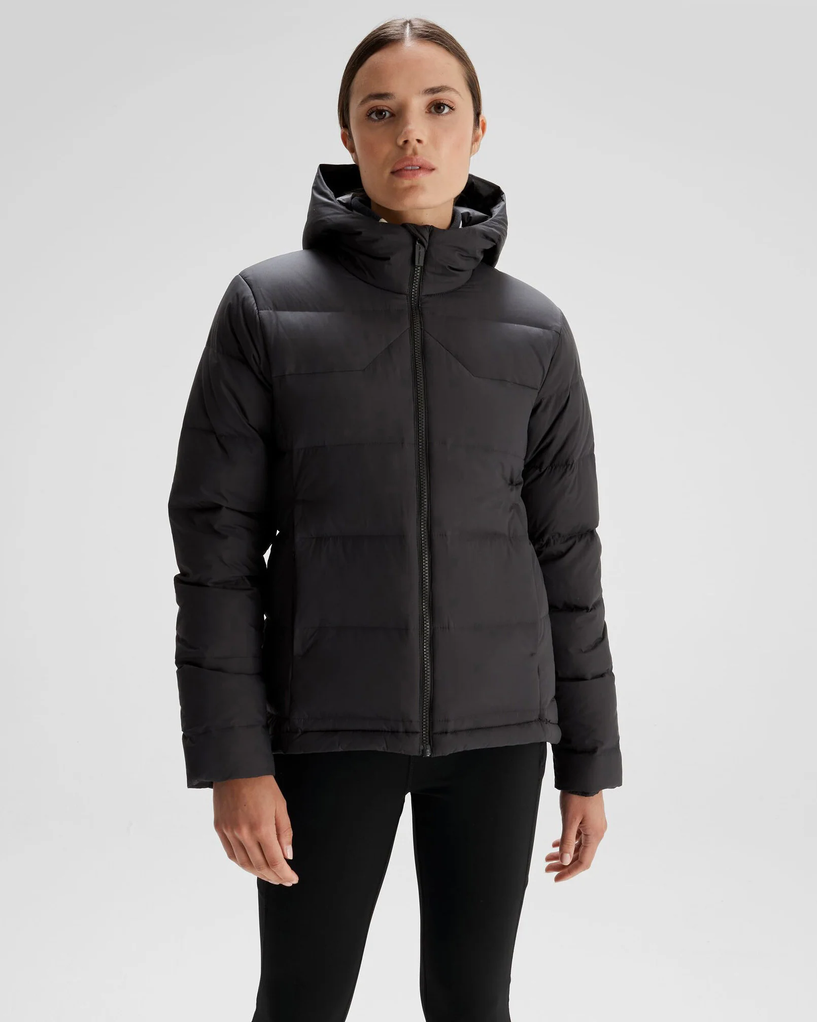 Women's Epiq SE Hooded Down Jacket - Black - Image 2