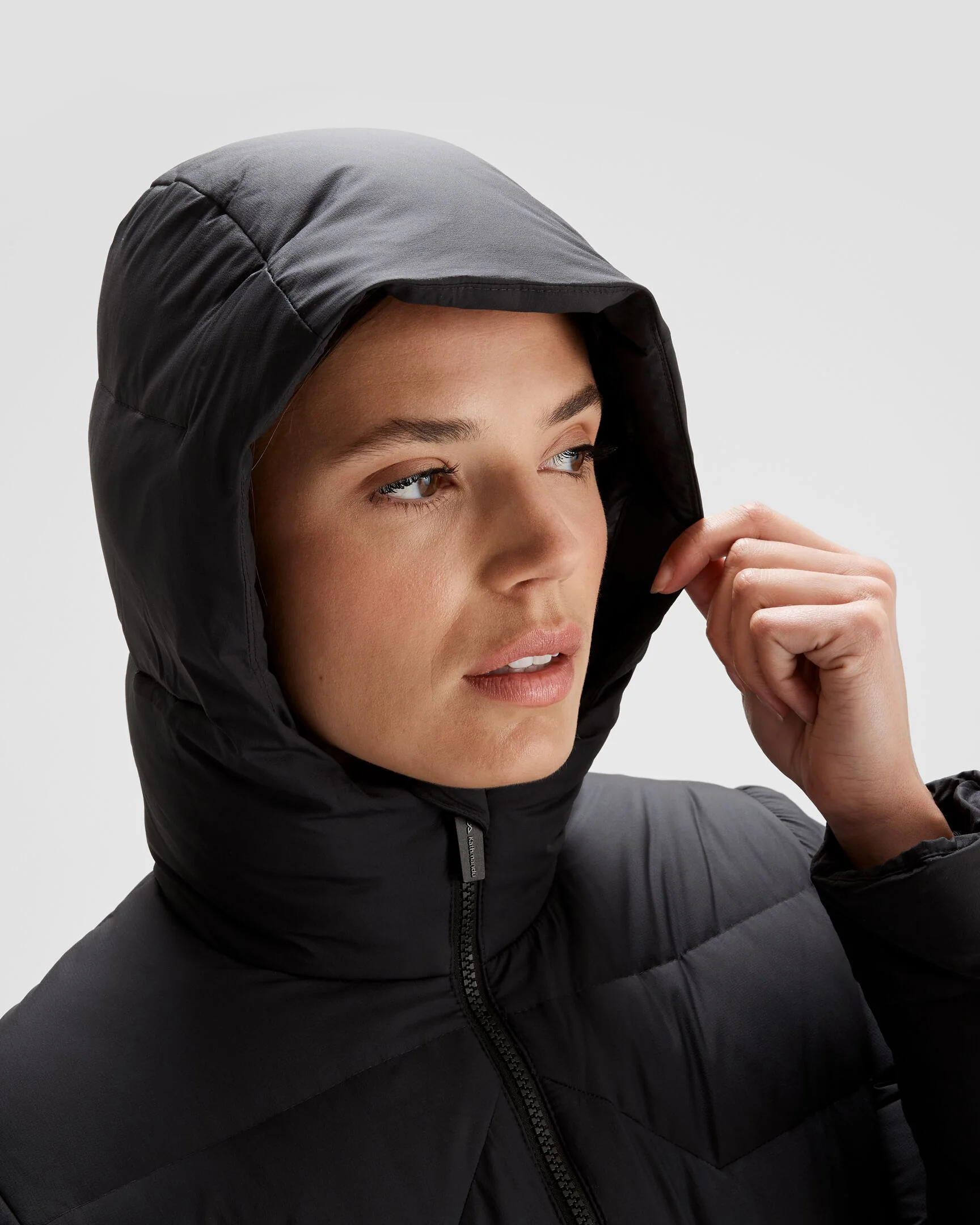 Women's Epiq SE Hooded Down Jacket - Black - Image 6