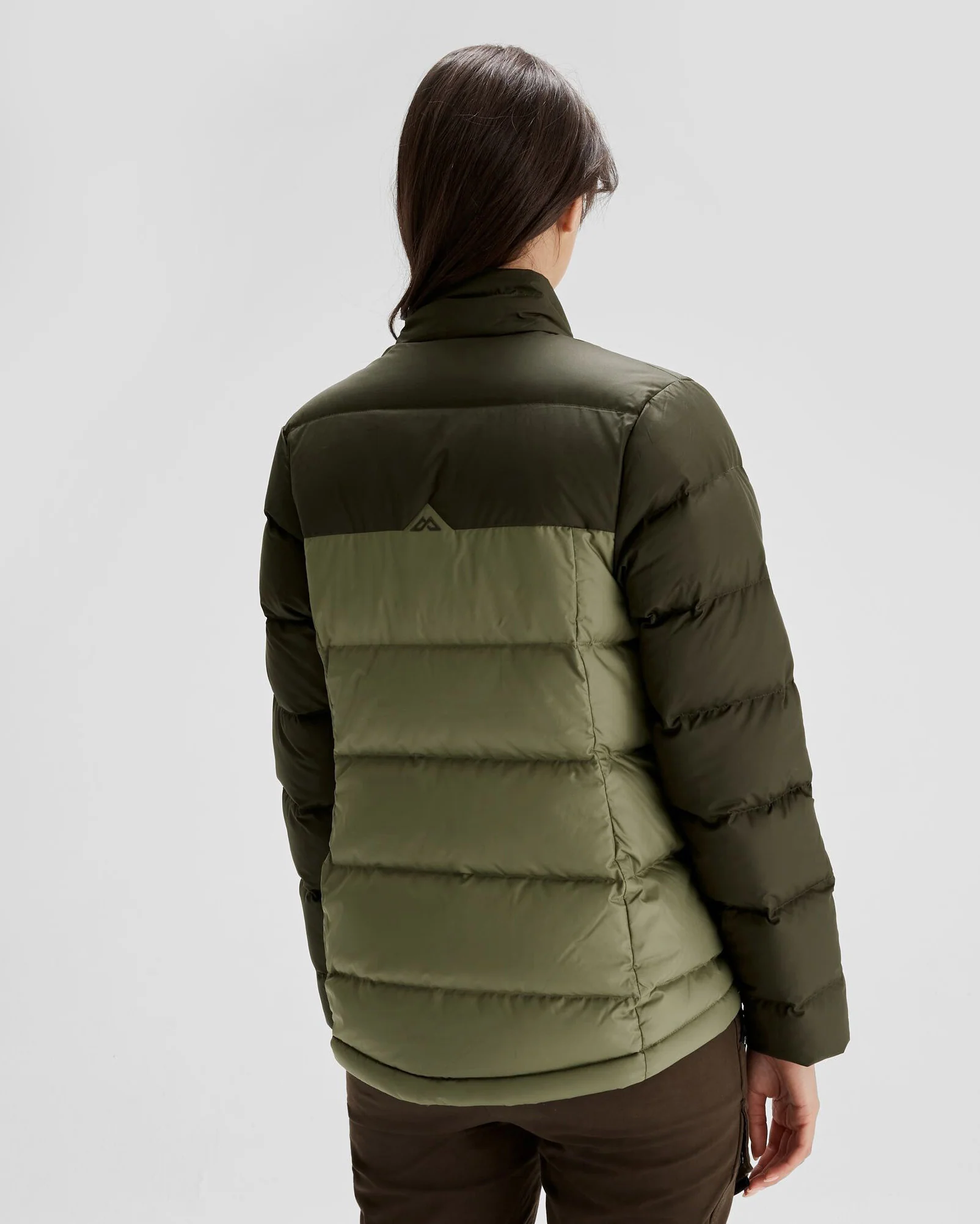 Women's Epiq Down Jacket - Beech/Dark Moss - Image 4