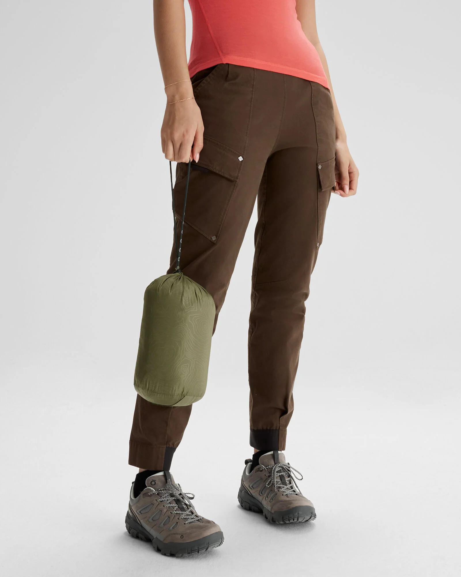 Women's Epiq Down Jacket - Beech/Dark Moss - Image 5