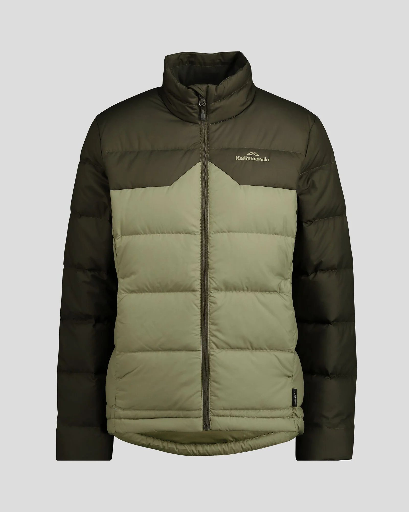 Women's Epiq Down Jacket - Beech/Dark Moss - Image 9